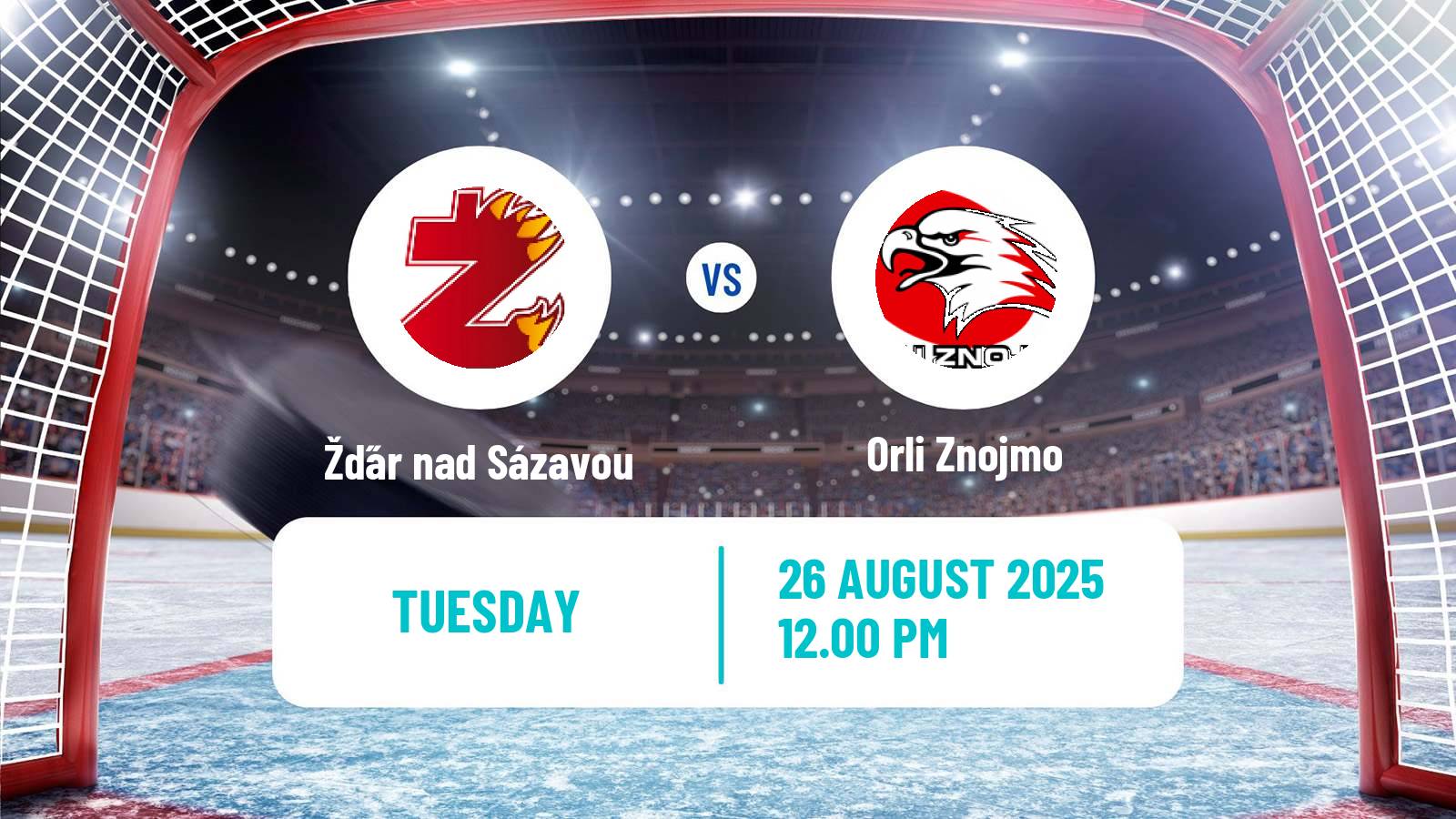 Hockey Club Friendly Ice Hockey Žďár nad Sázavou - Orli Znojmo
