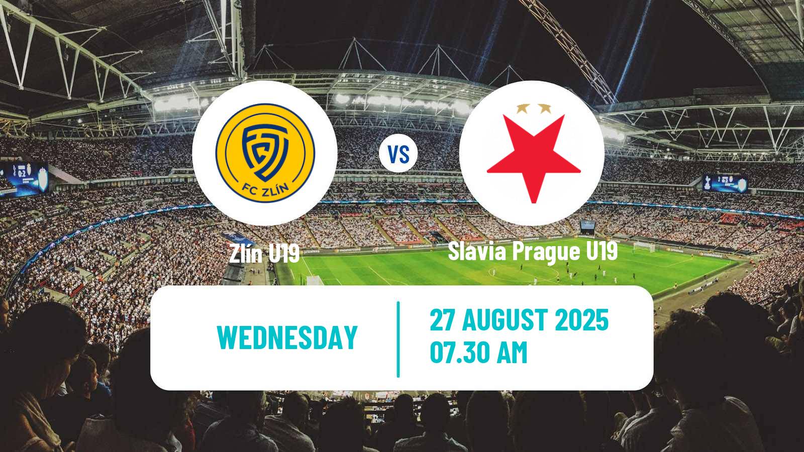 Football Czech U19 League Zlín U19 - Slavia Prague U19
