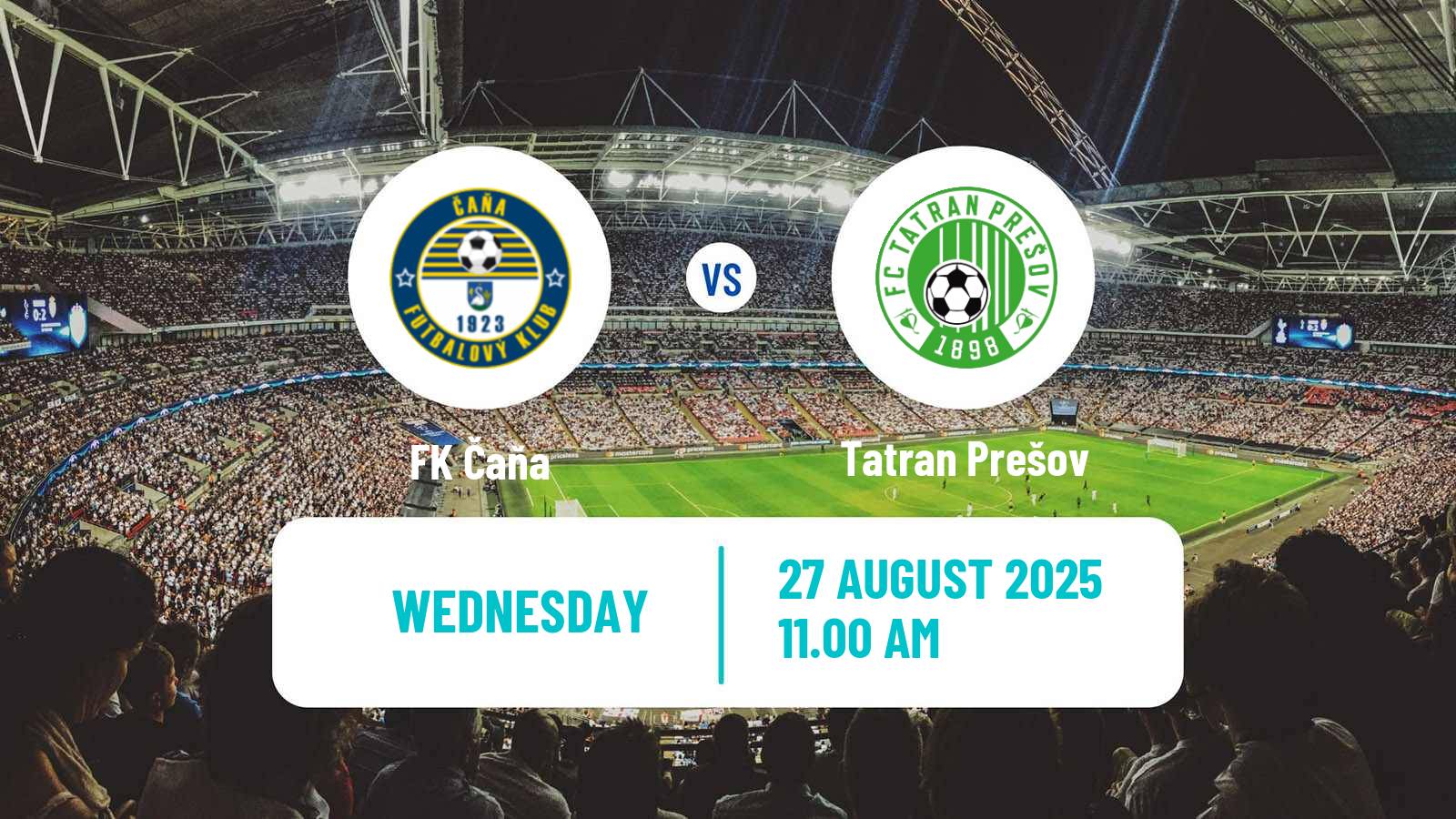 Football Slovak Cup Čaňa - Tatran Prešov