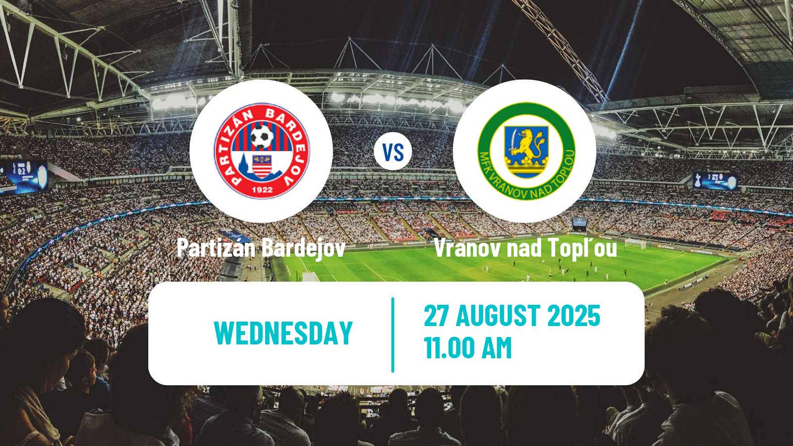 Football Slovak Cup Partizán Bardejov - Vranov nad Topľou