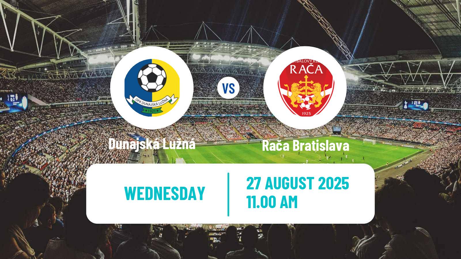 Football Slovak Cup Dunajská Lužná - Rača Bratislava