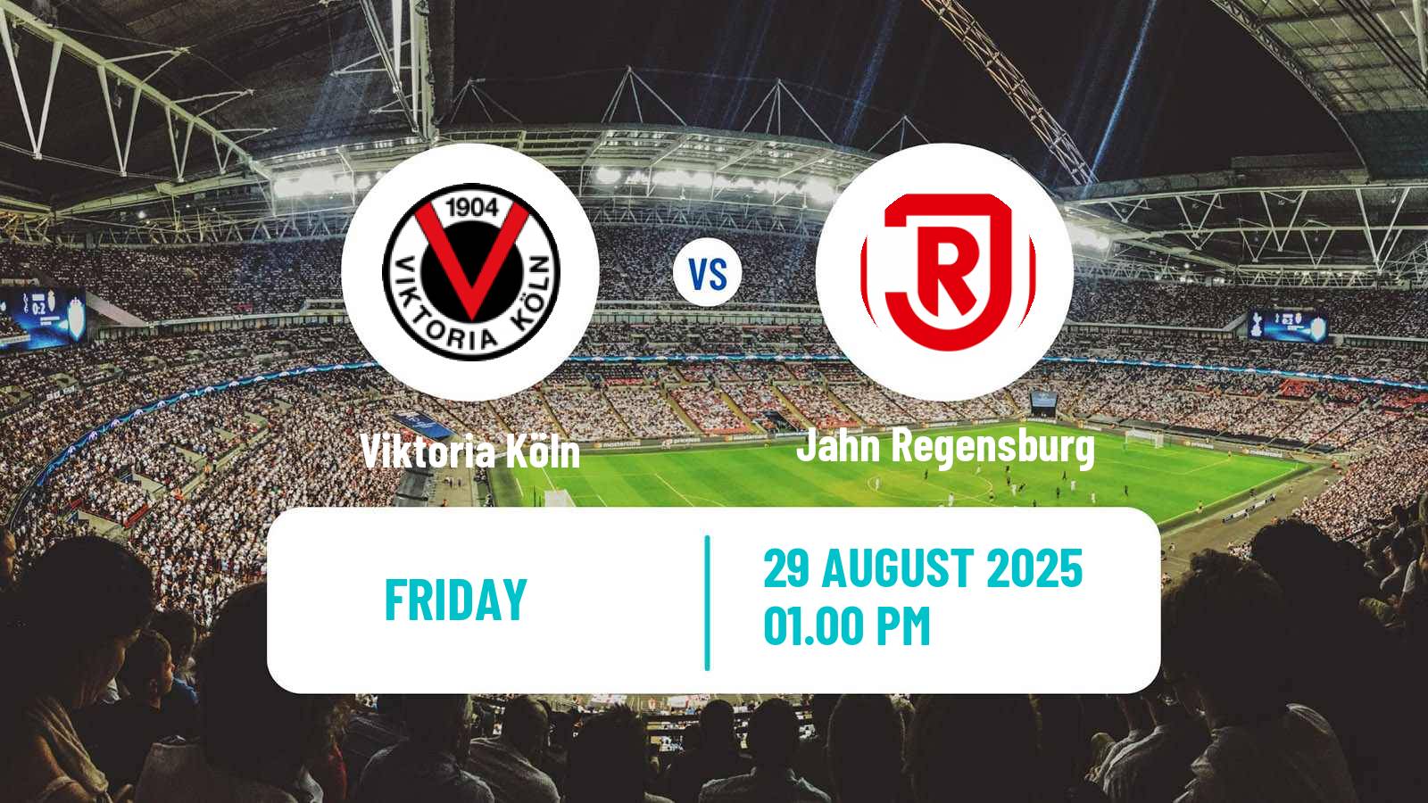 Football German 3 Bundesliga Viktoria Köln - Jahn Regensburg