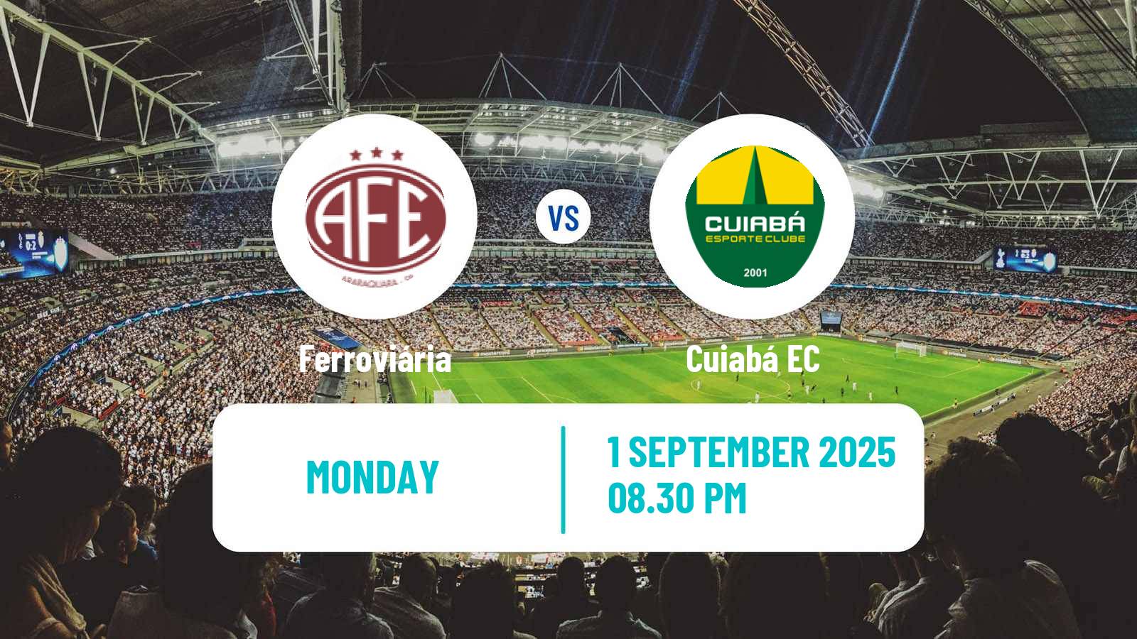 Football Brazilian Serie B Ferroviária - Cuiabá