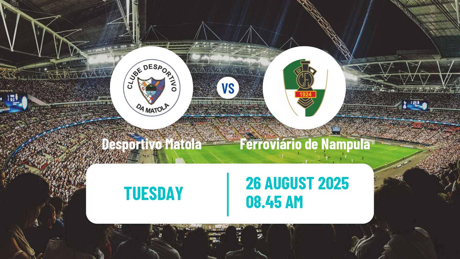 Football Mozambique Moçambola Desportivo Matola - Ferroviário de Nampula