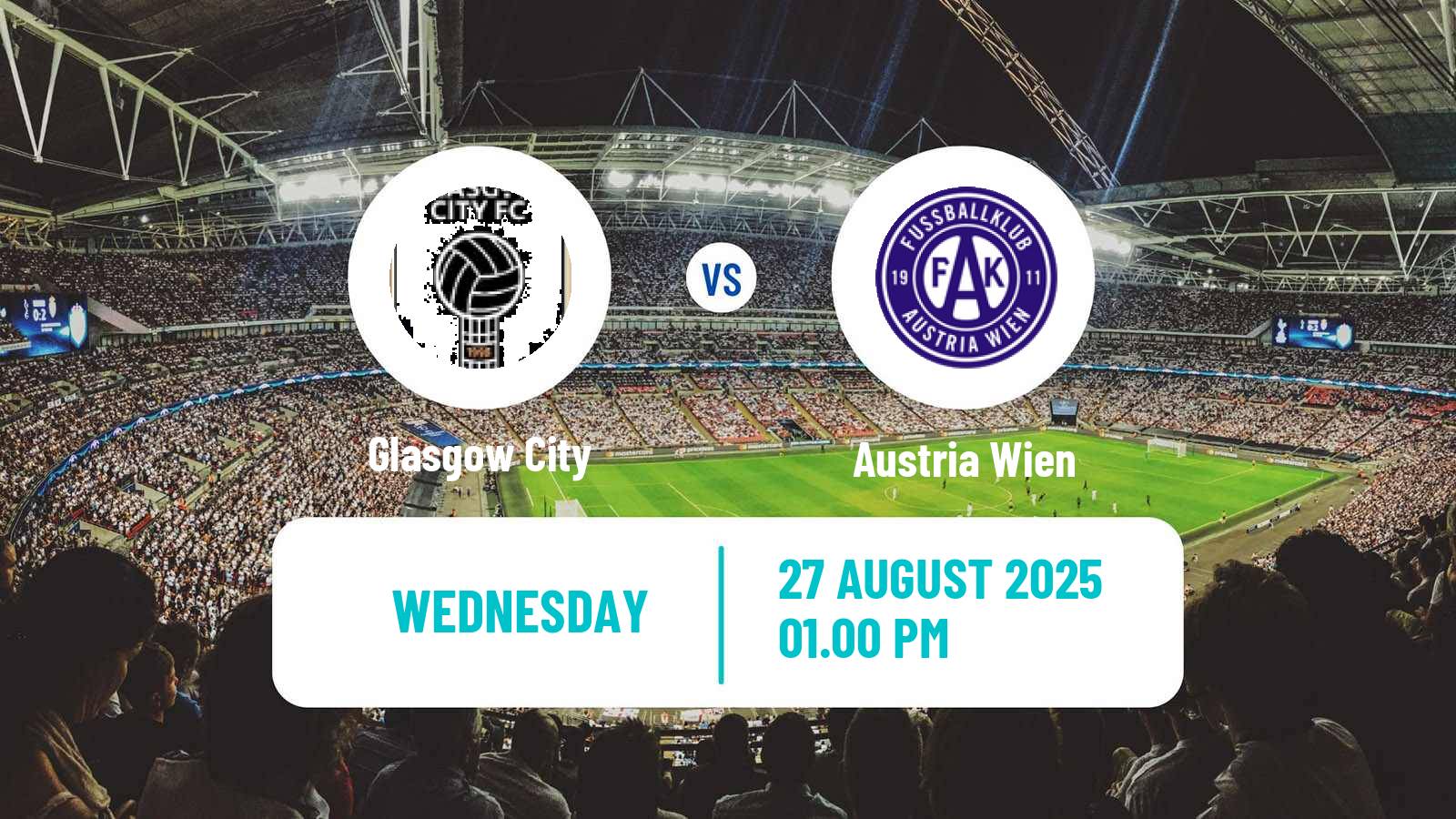 Football UEFA Champions League Women Glasgow City - Austria Wien