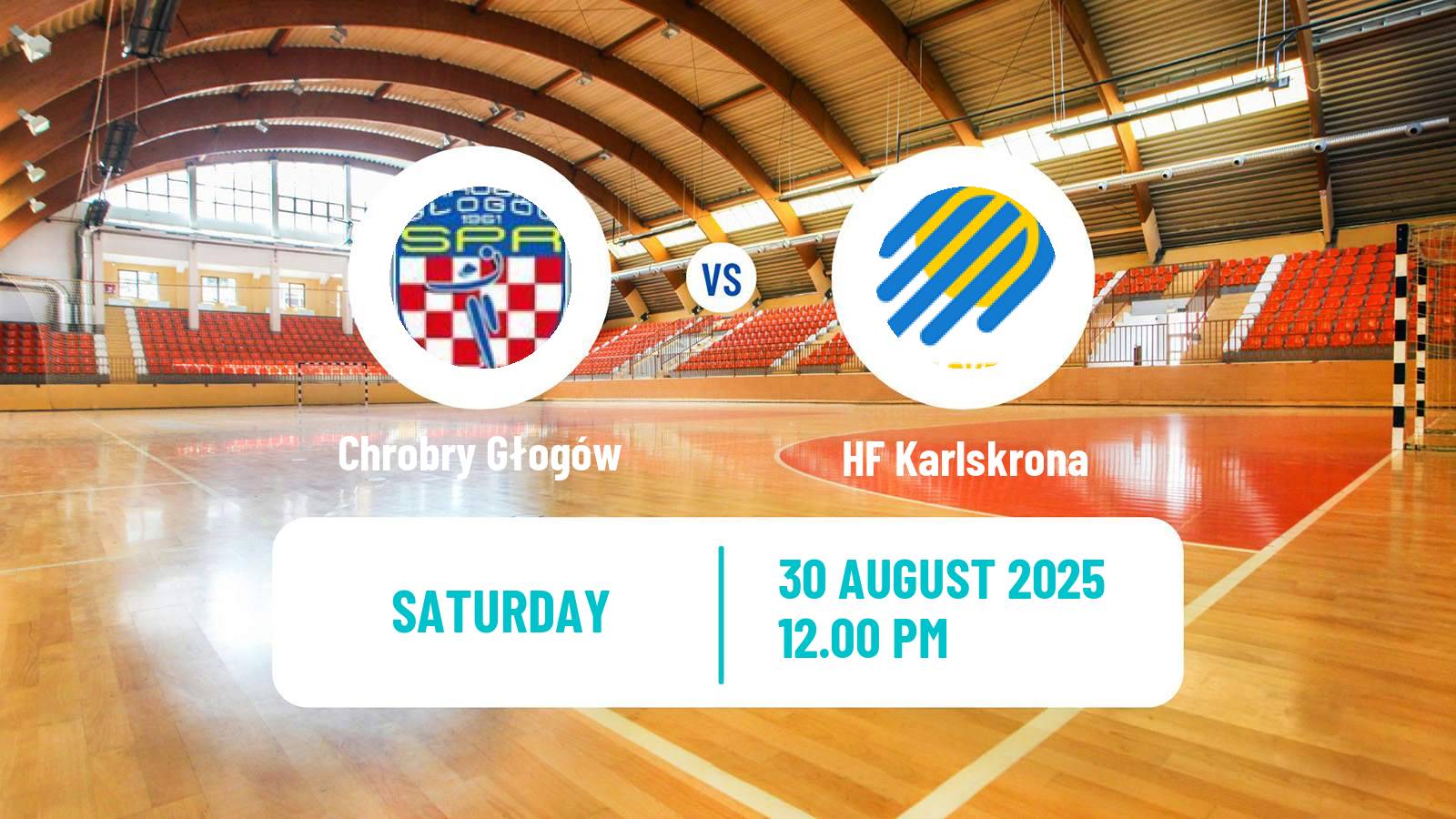 Handball EHF European League Chrobry Głogów - HF Karlskrona