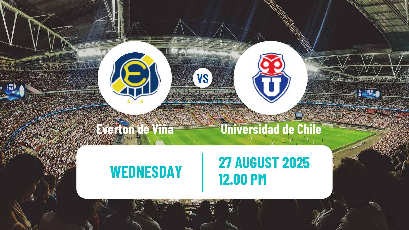 Football Chilean Primera Division Women Everton de Viña - Universidad de Chile