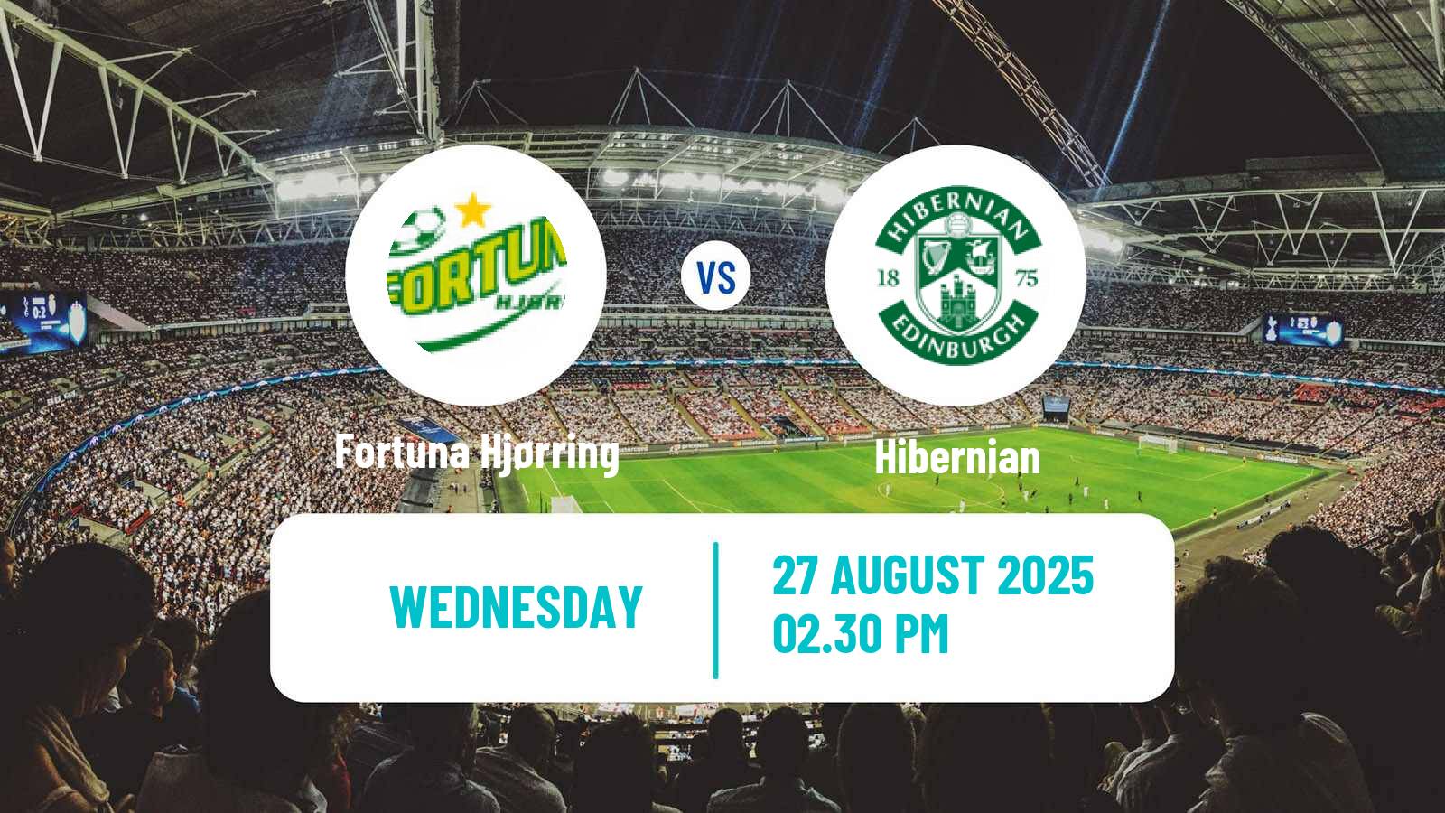 Football UEFA Champions League Women Fortuna Hjørring - Hibernian