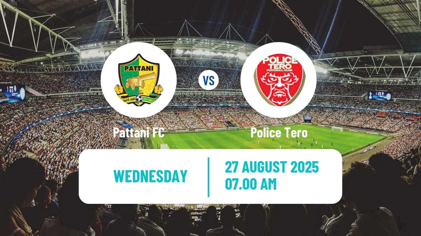 Football Thai League 2 Pattani - Police Tero