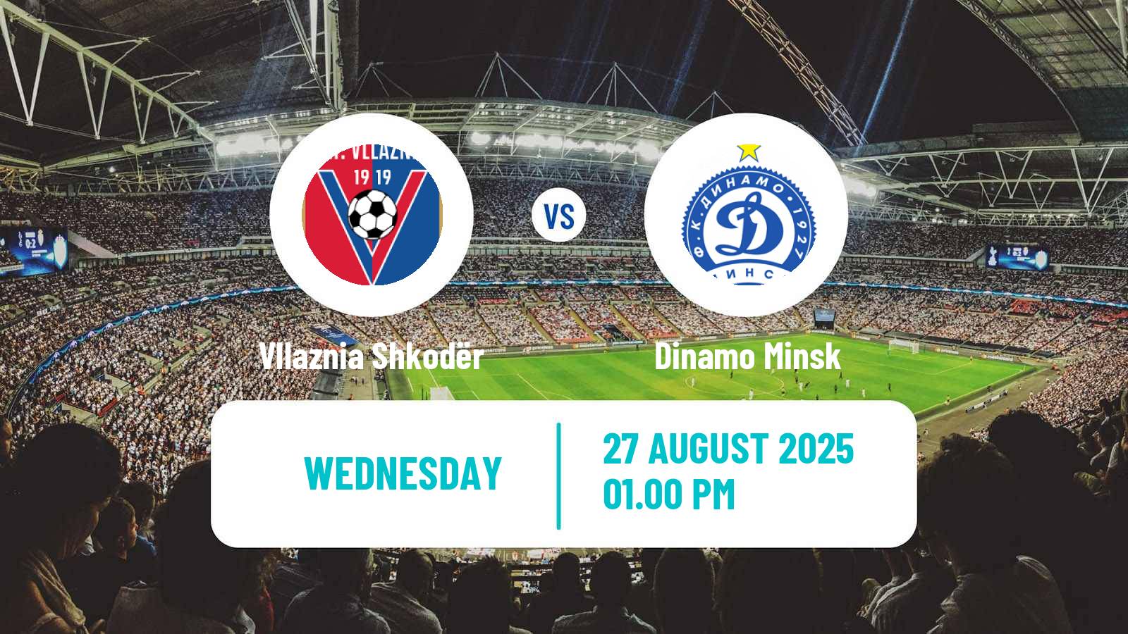 Football UEFA Champions League Women Vllaznia Shkodër - Dinamo Minsk