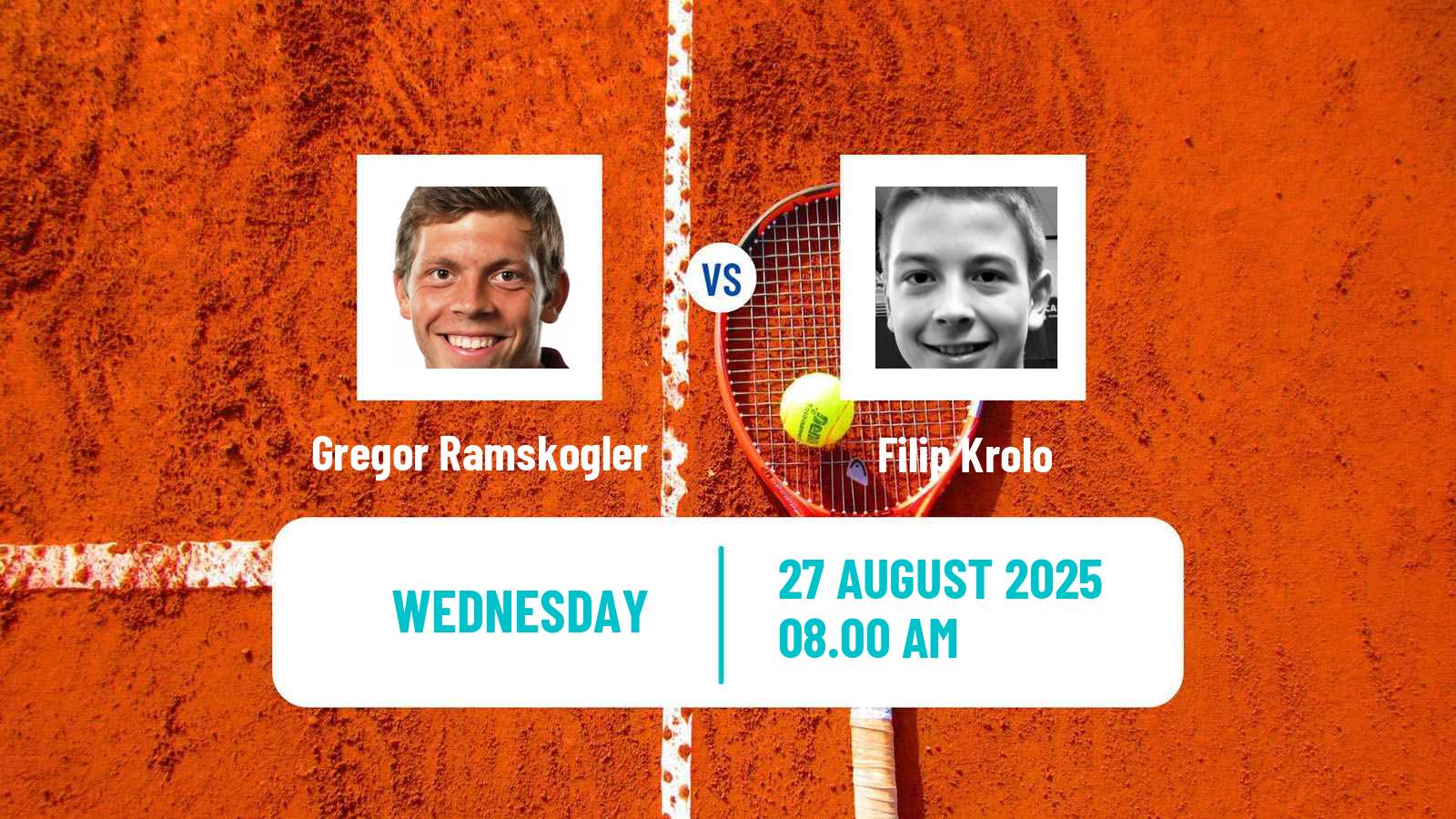 Tennis ITF M15 Vienna Men Gregor Ramskogler - Filip Krolo