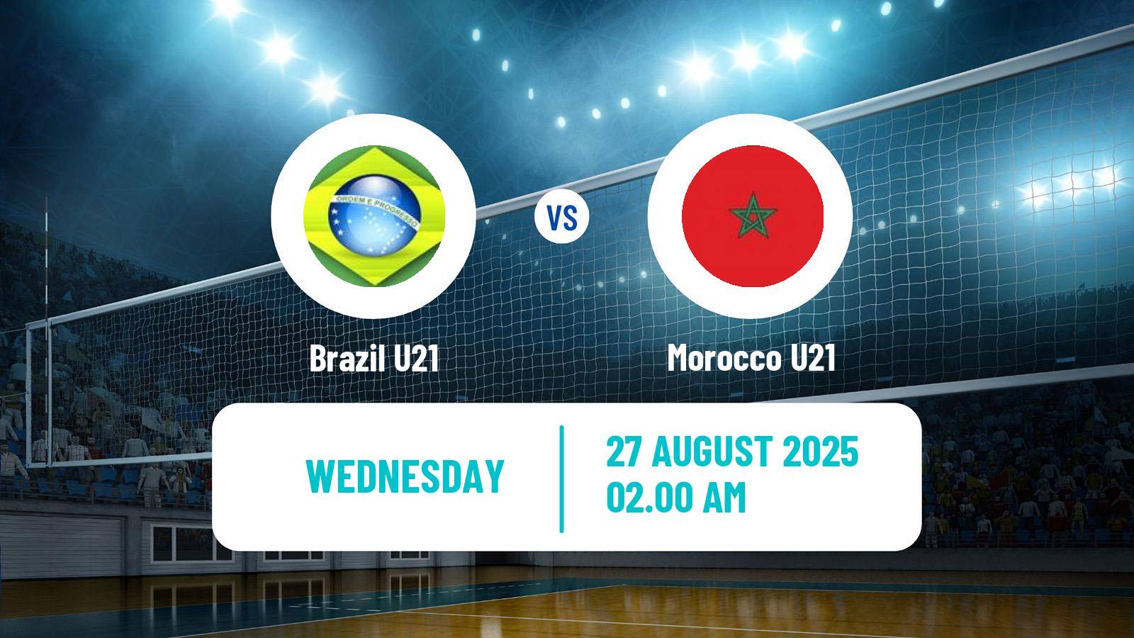 Volleyball World Championship U21 Volleyball Brazil U21 - Morocco U21