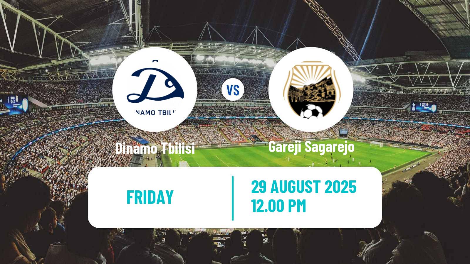 Football Georgian Erovnuli Liga Dinamo Tbilisi - Gareji Sagarejo