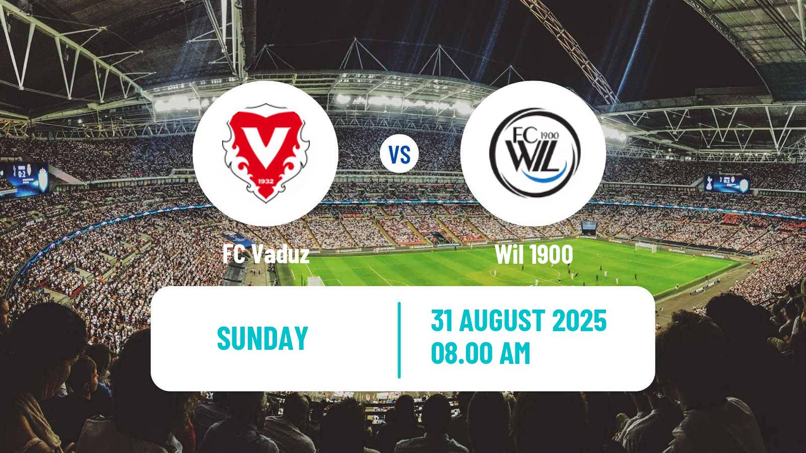 Football Swiss Challenge League Vaduz - Wil 1900