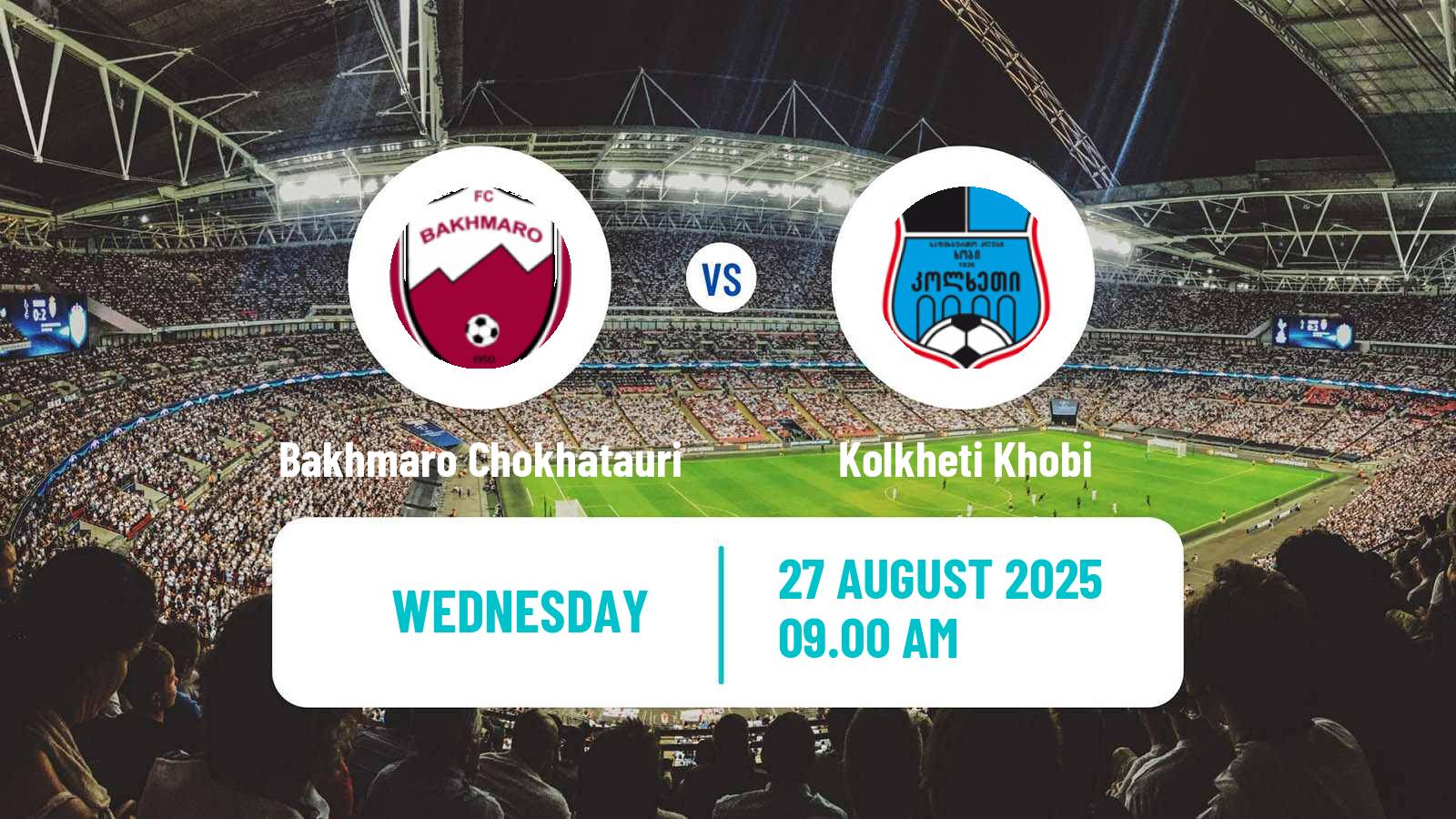 Football Georgian Liga 3 Bakhmaro Chokhatauri - Kolkheti Khobi