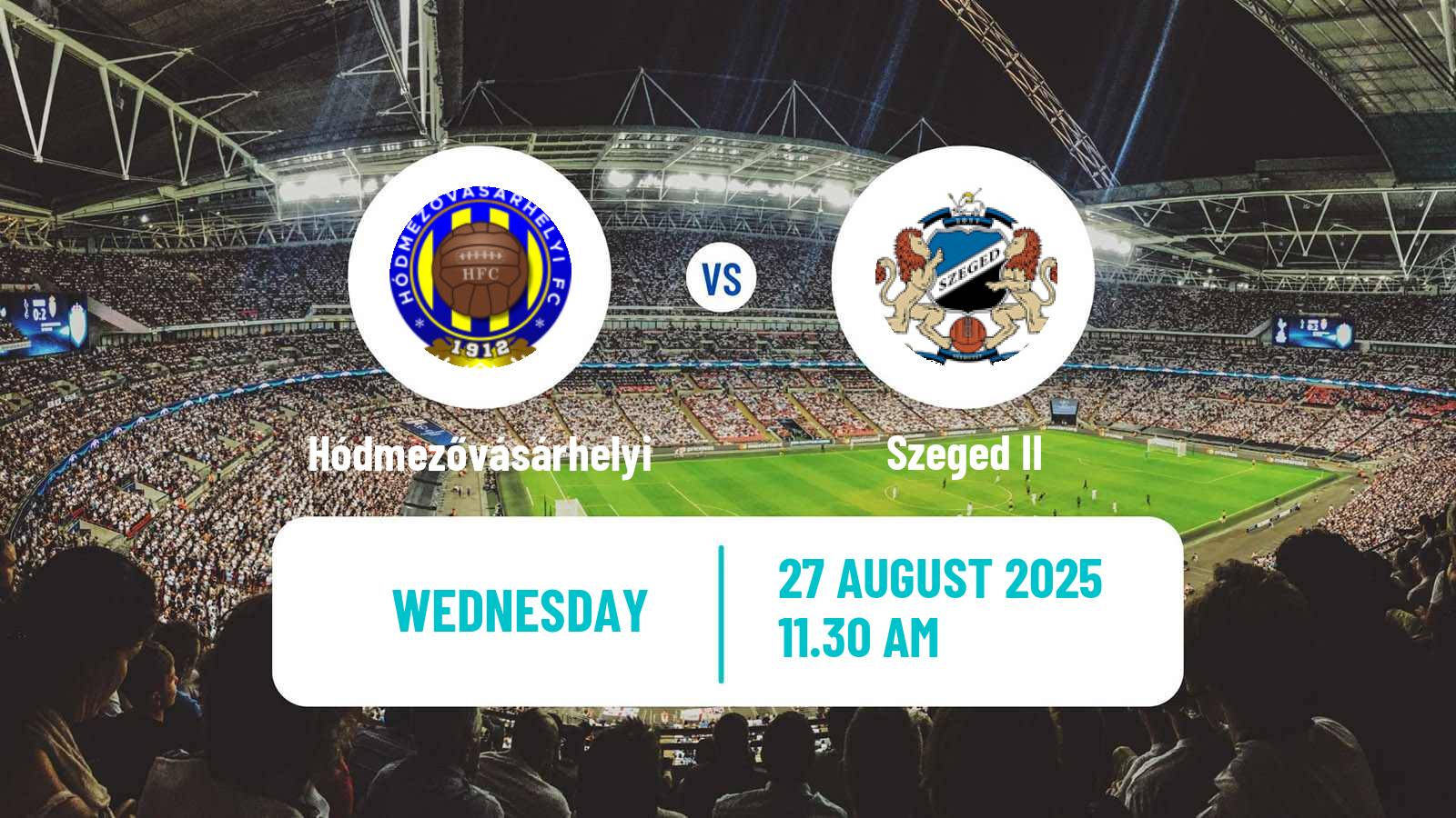 Football Hungarian NB III Southeast Hódmezővásárhelyi - Szeged II