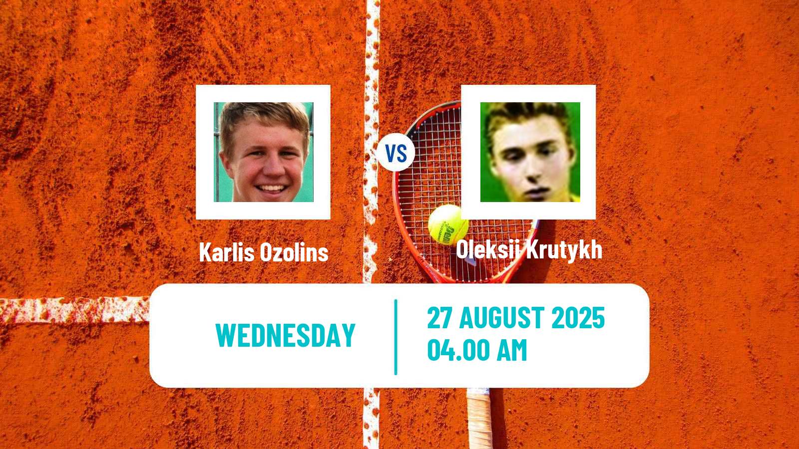 Tennis ITF M25 Poznan Men Karlis Ozolins - Oleksii Krutykh
