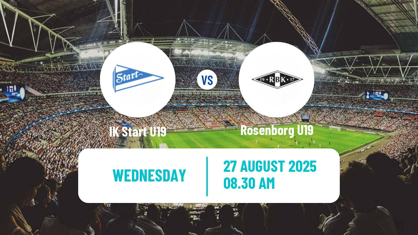 Football Norwegian Nasjonal U19 CL Start U19 - Rosenborg U19