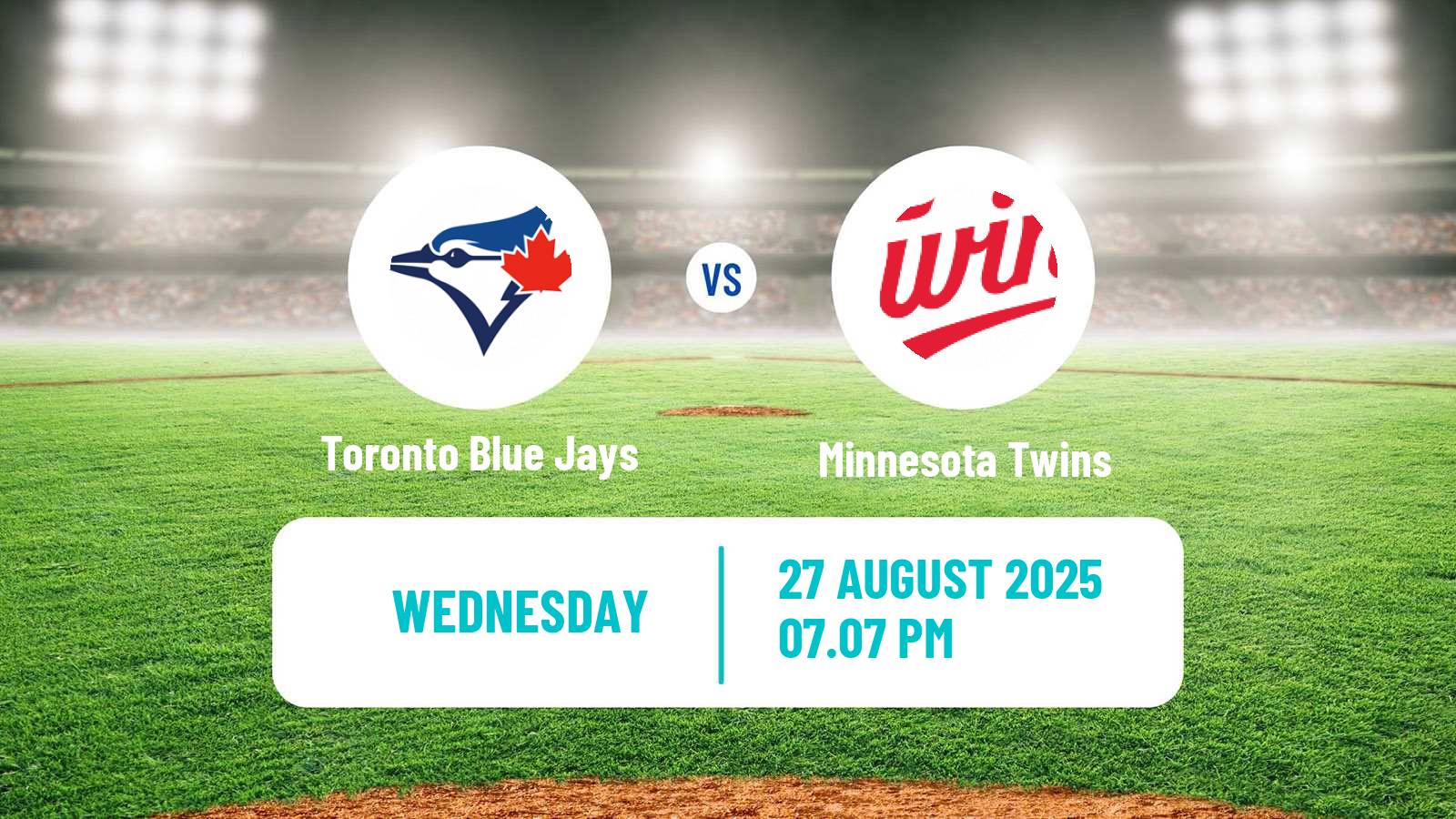 Baseball MLB Toronto Blue Jays - Minnesota Twins