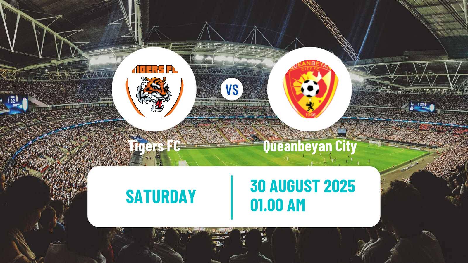 Football Australian NPL ACT Tigers FC - Queanbeyan City