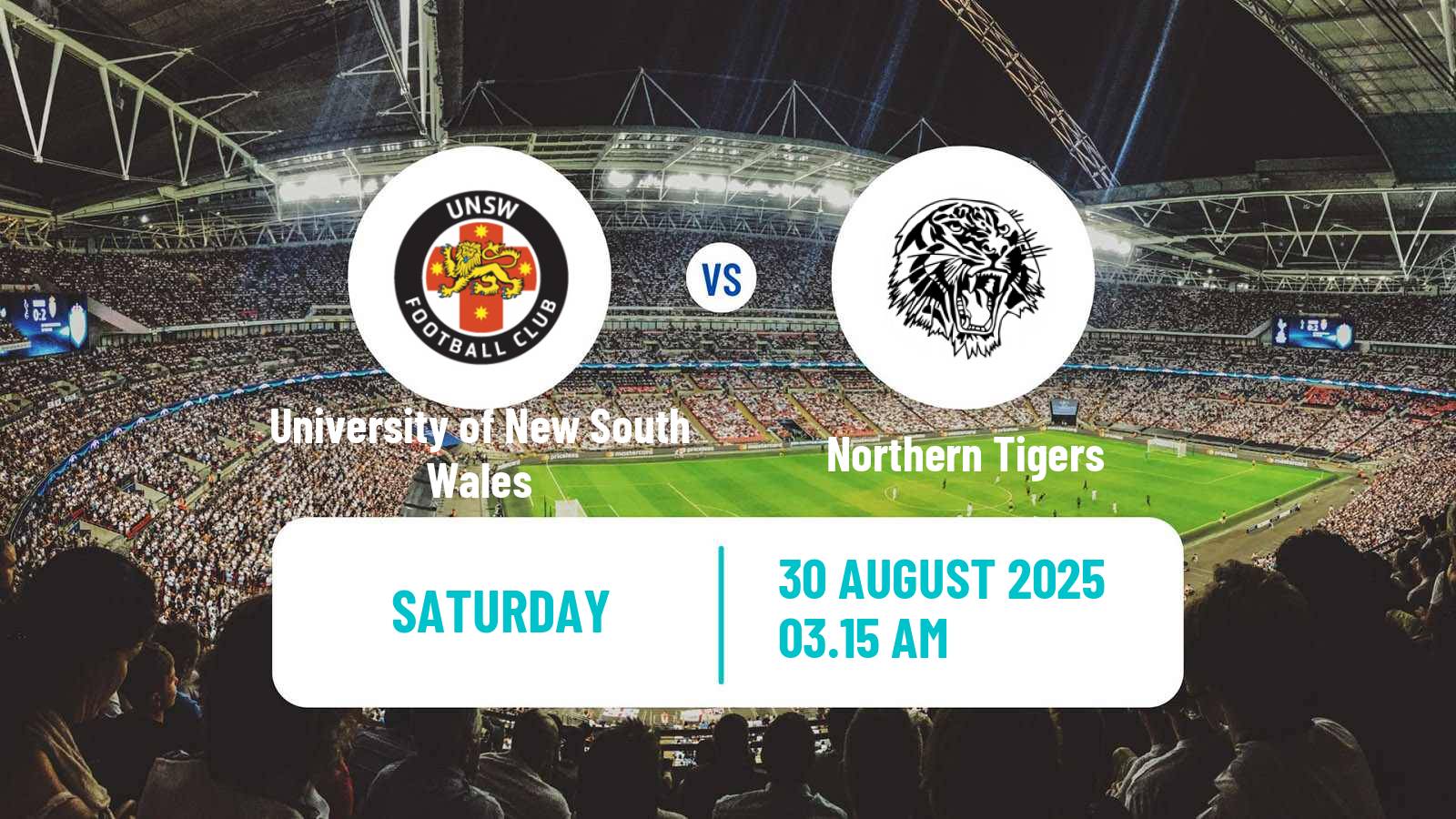 Football Australian NSW League One University of New South Wales - Northern Tigers