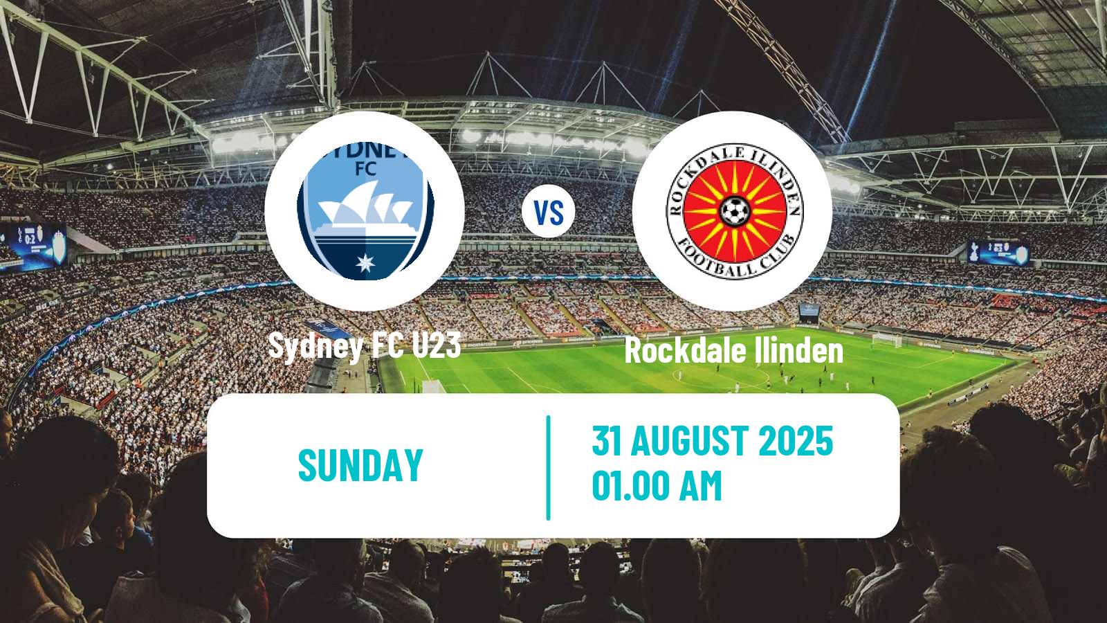Football Australian NPL NSW Sydney FC U23 - Rockdale Ilinden