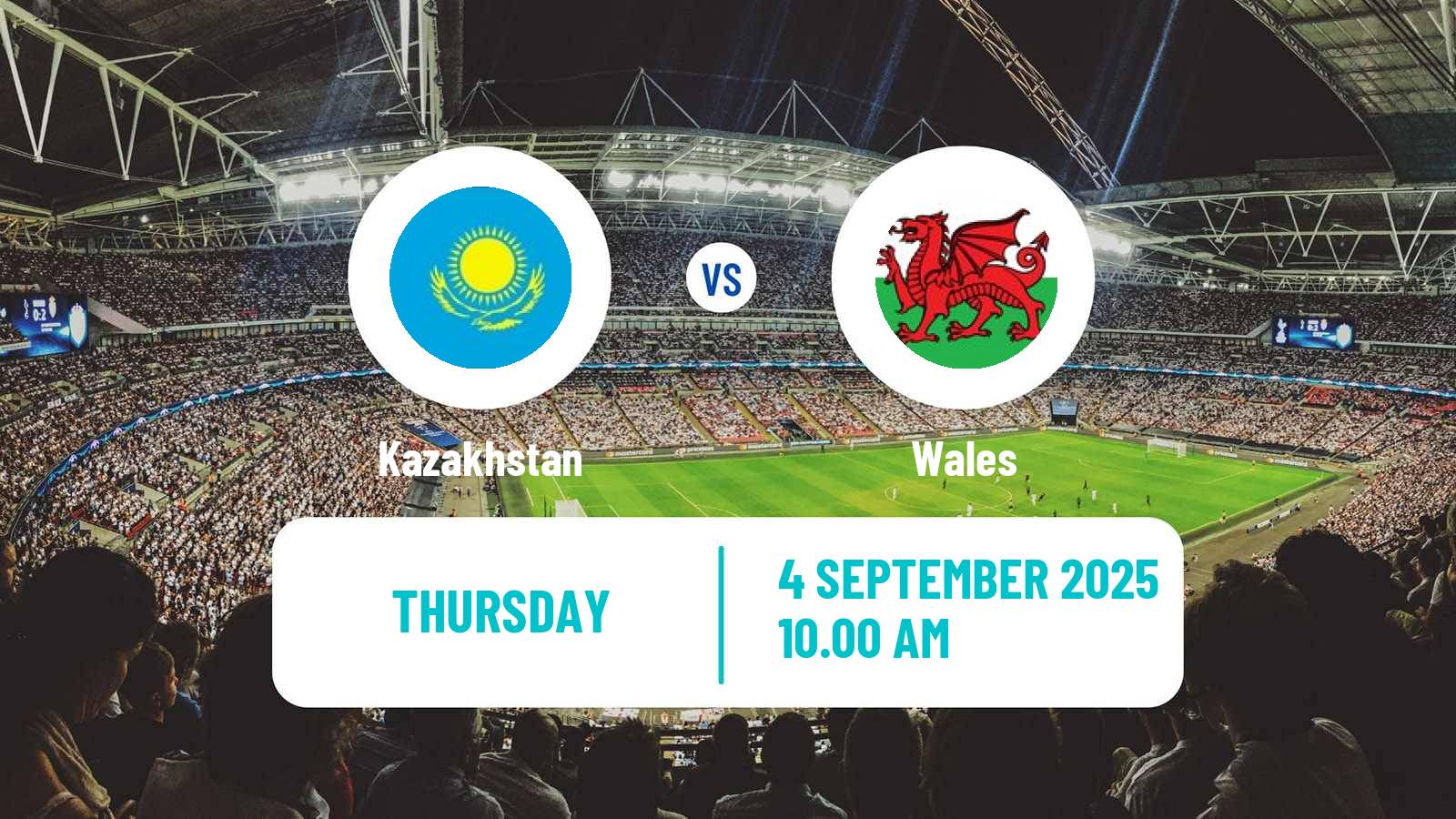 Football FIFA World Cup Kazakhstan - Wales
