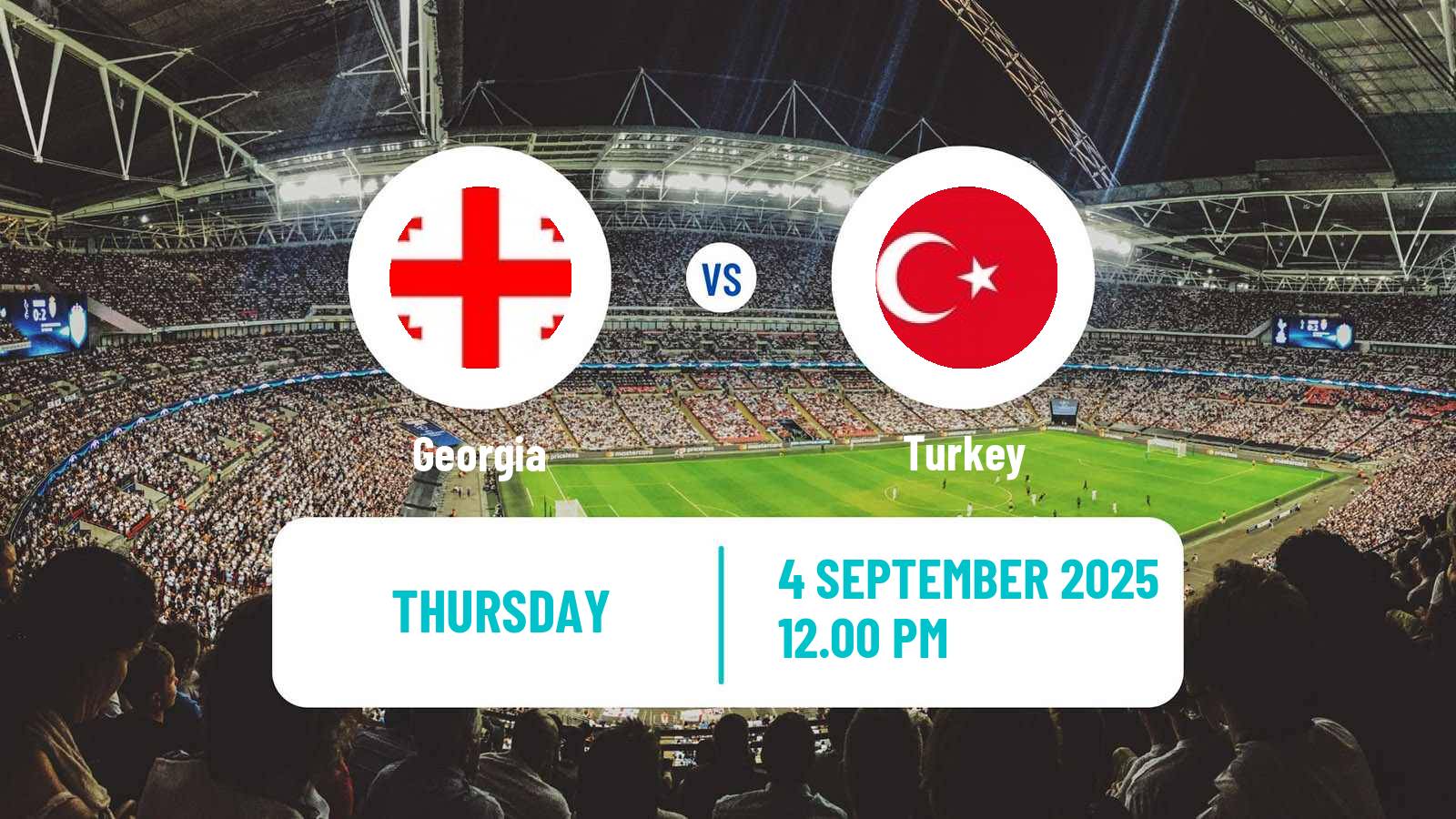 Football FIFA World Cup Georgia - Turkey