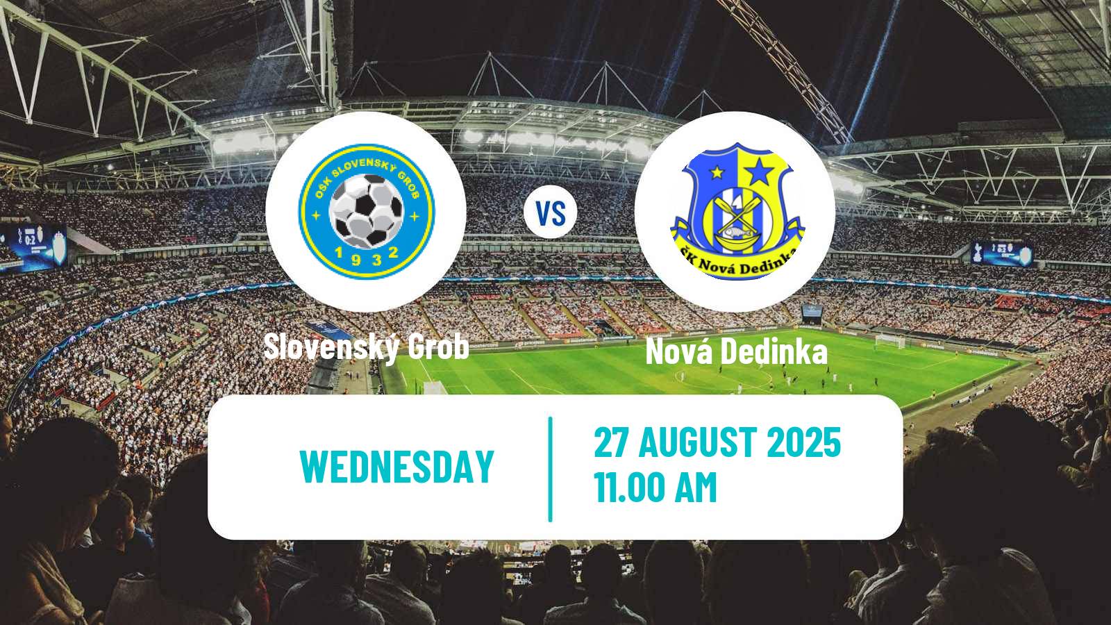 Football Slovak Cup Slovenský Grob - Nová Dedinka