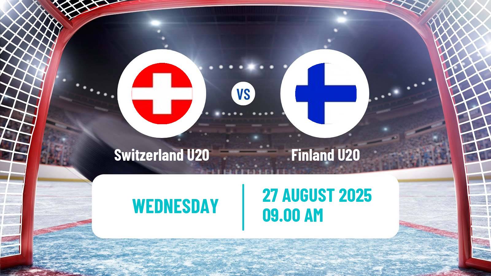Hockey Friendly International Ice Hockey Switzerland U20 - Finland U20