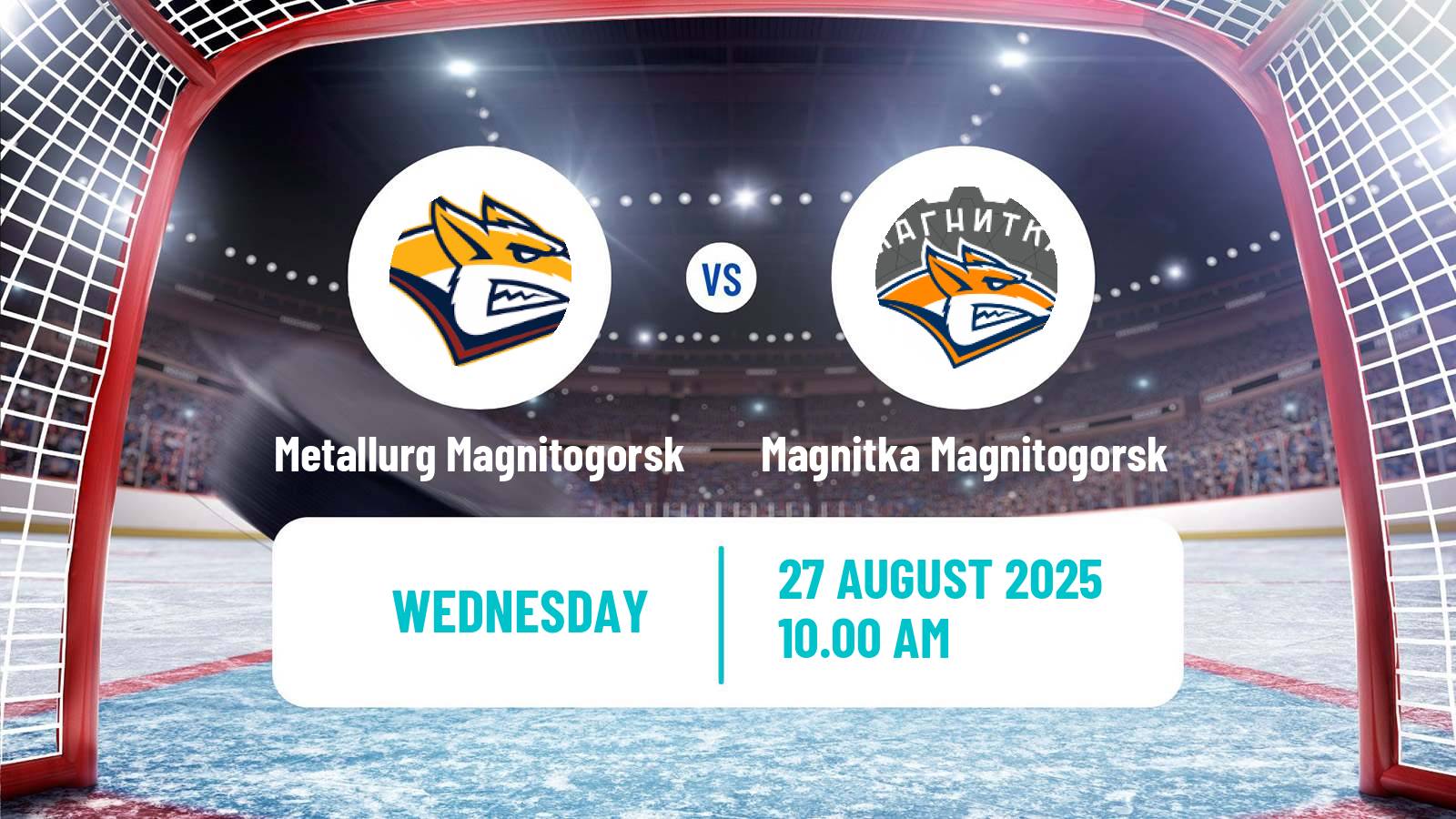 Hockey Club Friendly Ice Hockey Metallurg Magnitogorsk - Magnitka Magnitogorsk