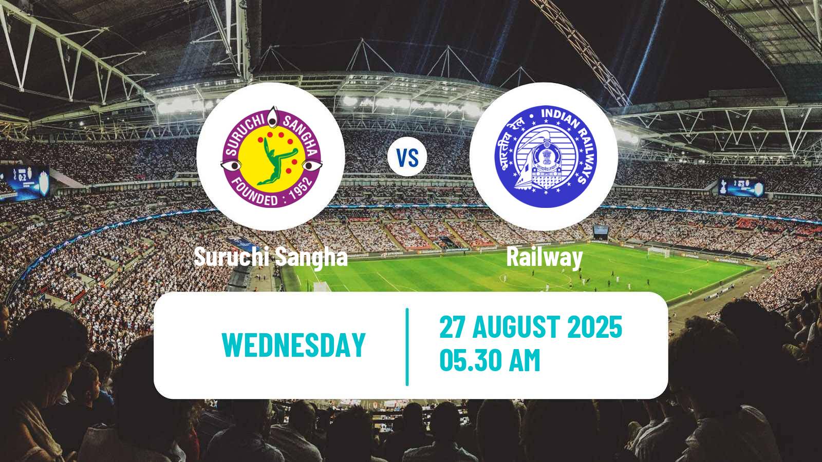 Football Calcutta Premier Division Suruchi Sangha - Railway