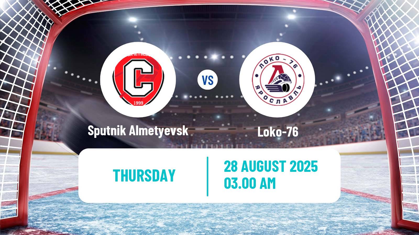 Hockey Club Friendly Ice Hockey Sputnik Almetyevsk - Loko-76