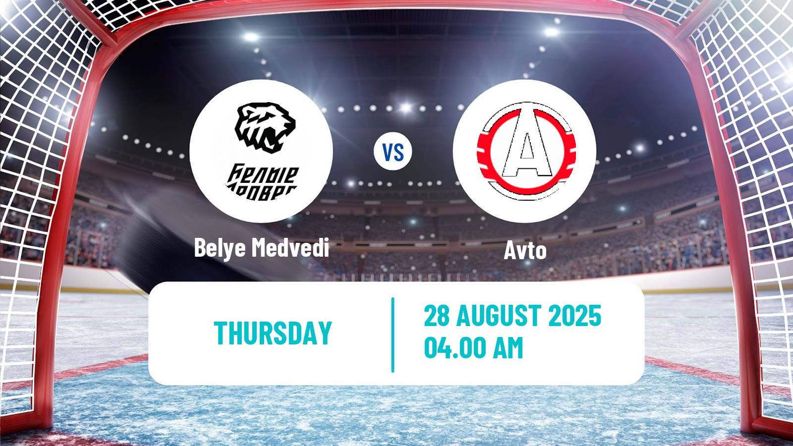 Hockey Club Friendly Ice Hockey Belye Medvedi - Avto