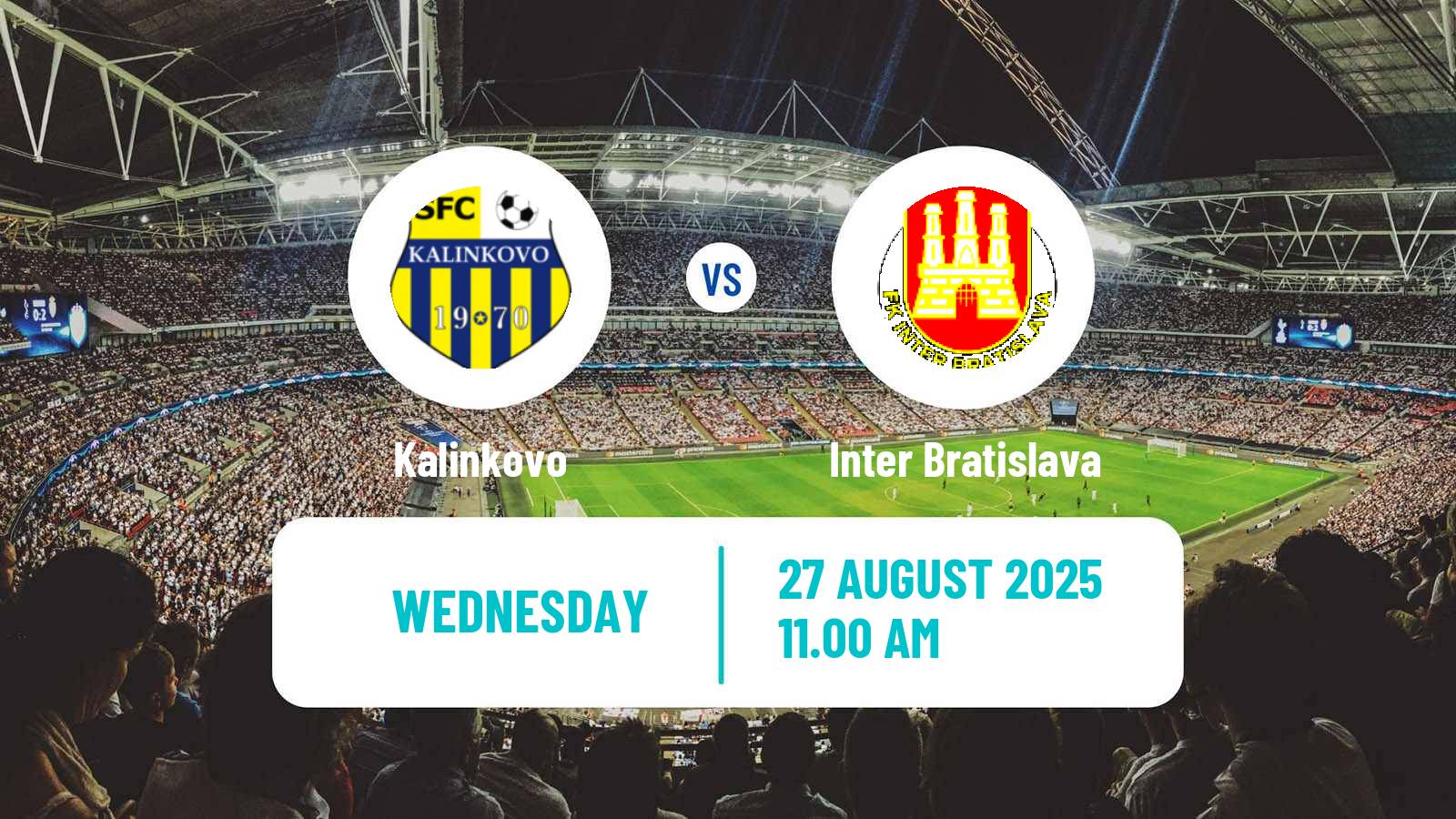 Football Slovak Cup Kalinkovo - Inter Bratislava