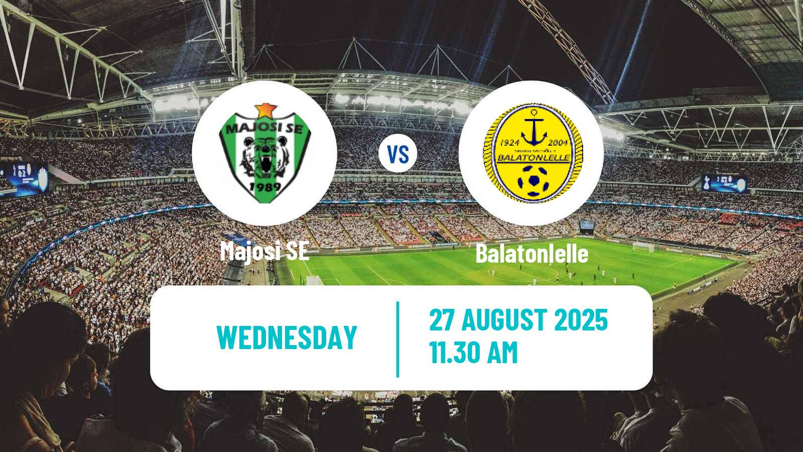 Football Hungarian NB III Southwest Majosi - Balatonlelle