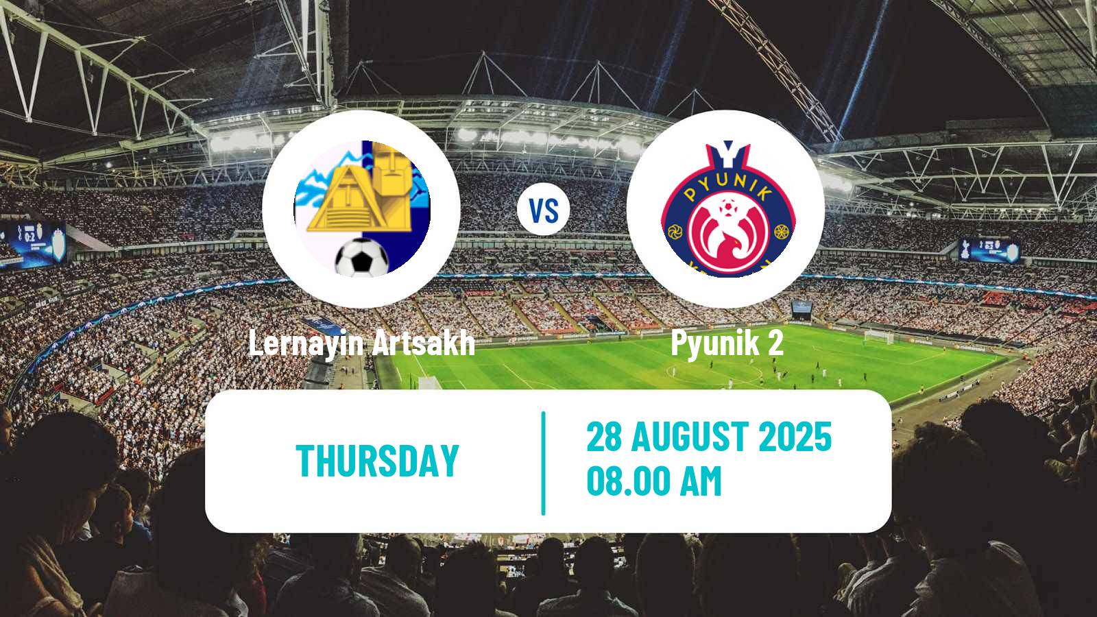 Football Armenian First League Lernayin Artsakh - Pyunik 2