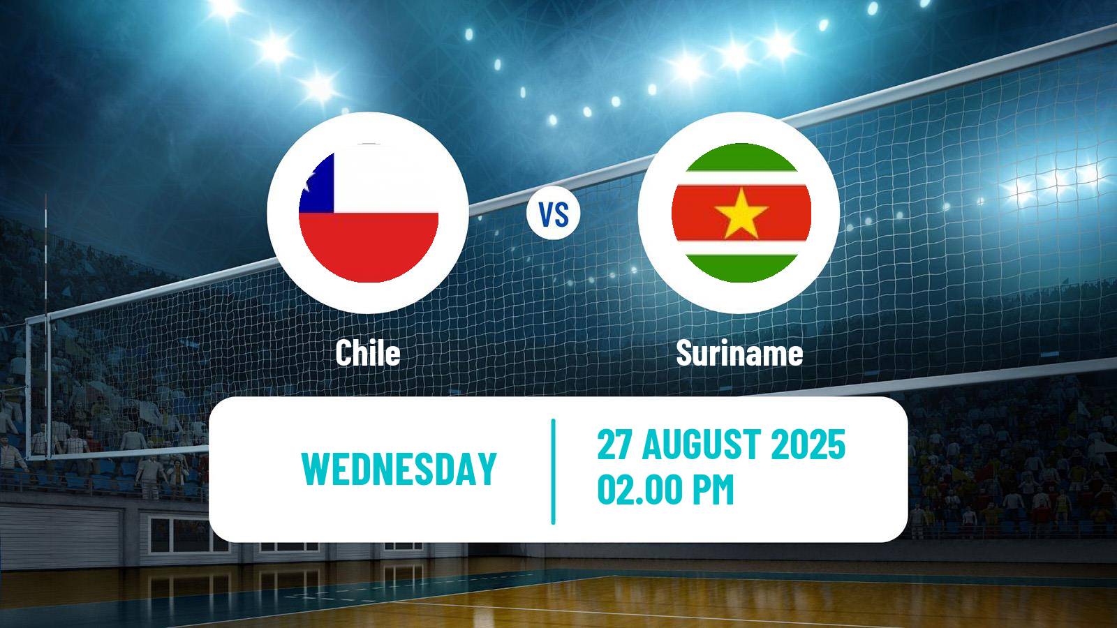 Volleyball Pan-American Cup Volleyball Chile - Suriname