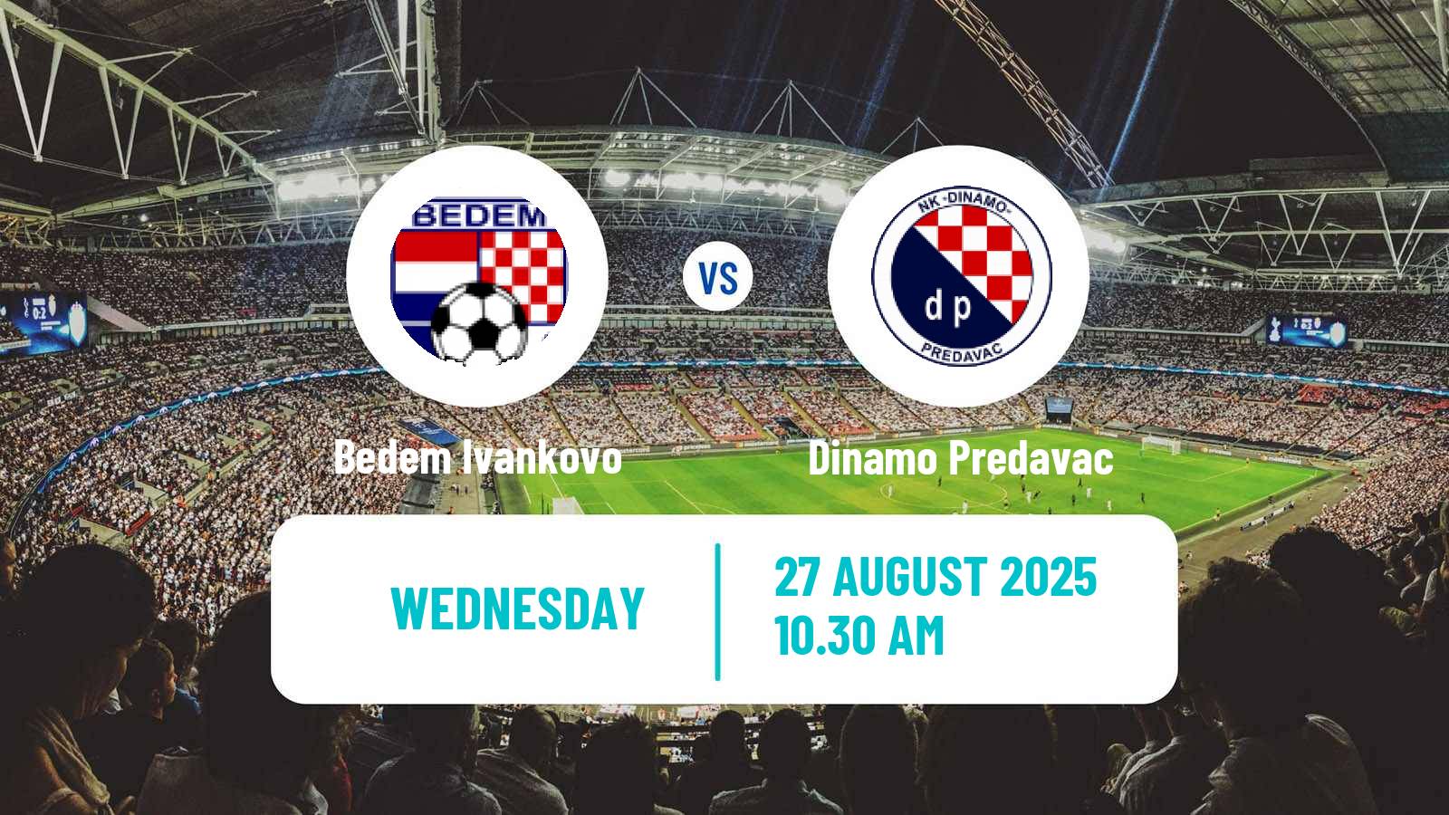 Football Croatian Cup Bedem Ivankovo - Dinamo Predavac