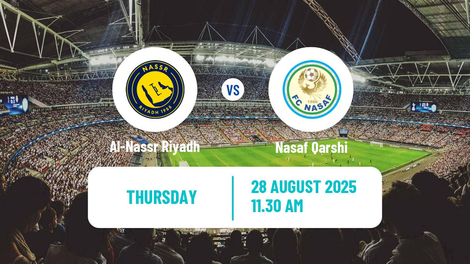 Football AFC Champions League Women Al-Nassr Riyadh - Nasaf Qarshi