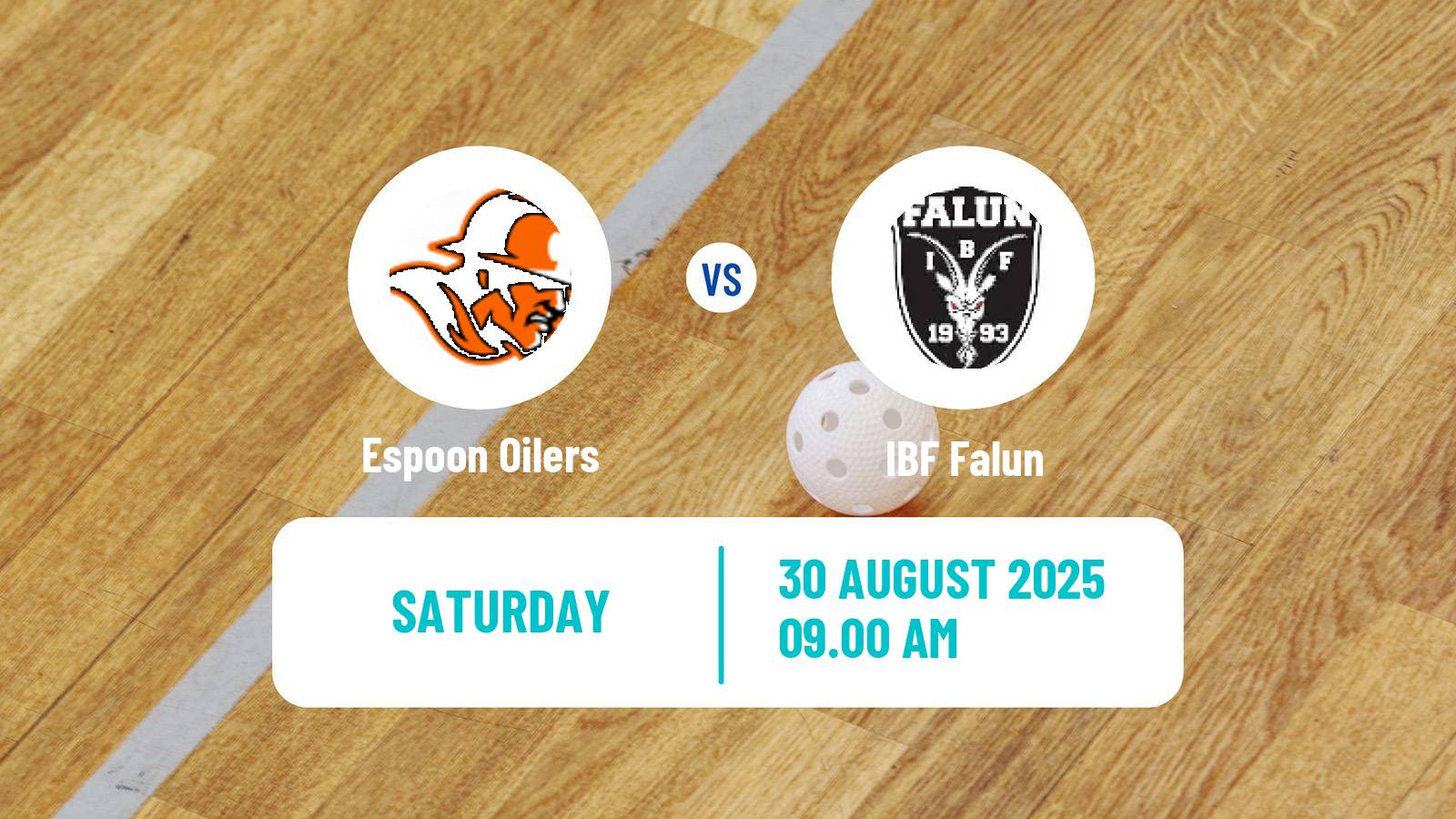 Floorball Champions Cup Floorball Espoon Oilers - Falun