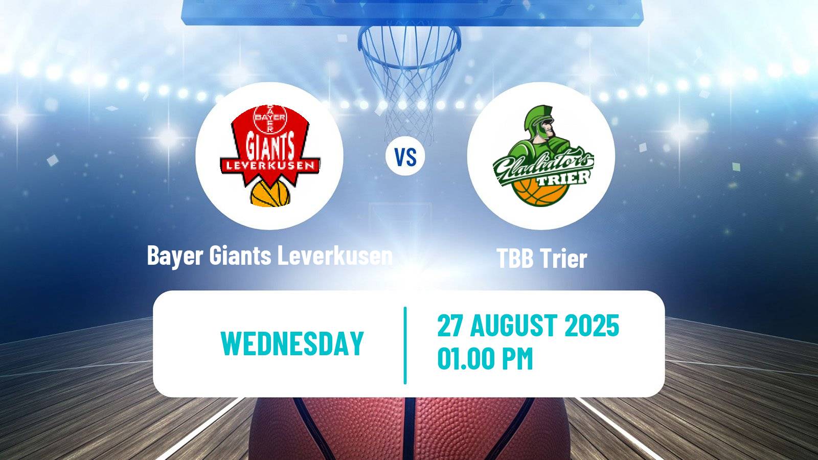 Basketball Club Friendly Basketball Bayer Giants Leverkusen - Trier