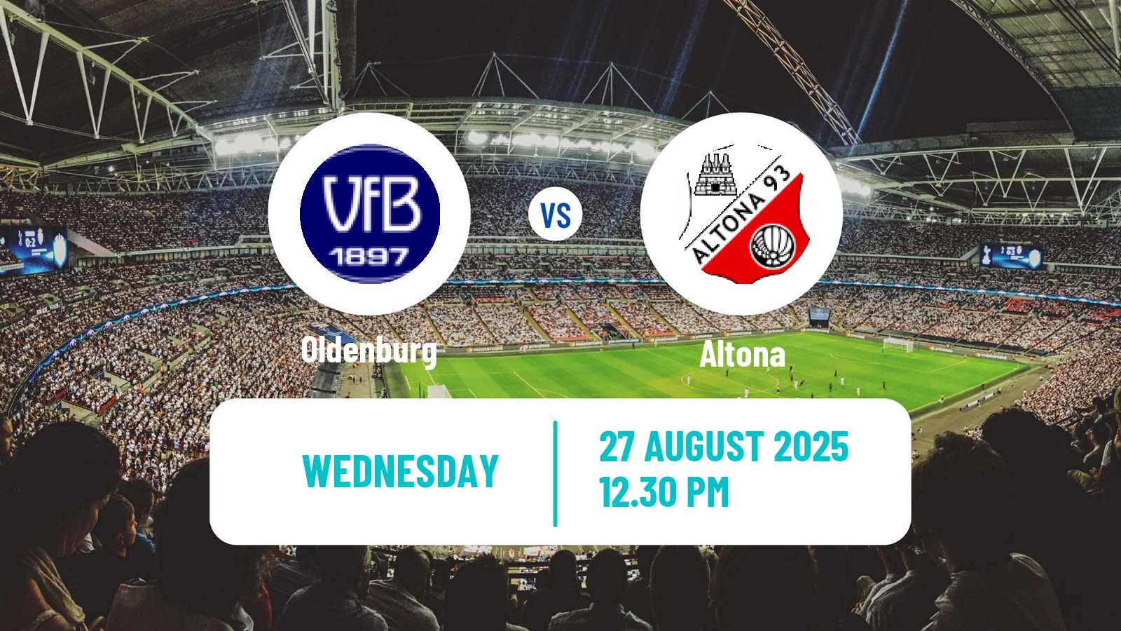 Football German Regionalliga North Oldenburg - Altona