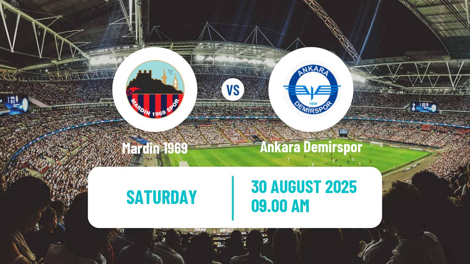 Football Turkish Second League Red Group Mardin 1969 - Ankara Demirspor