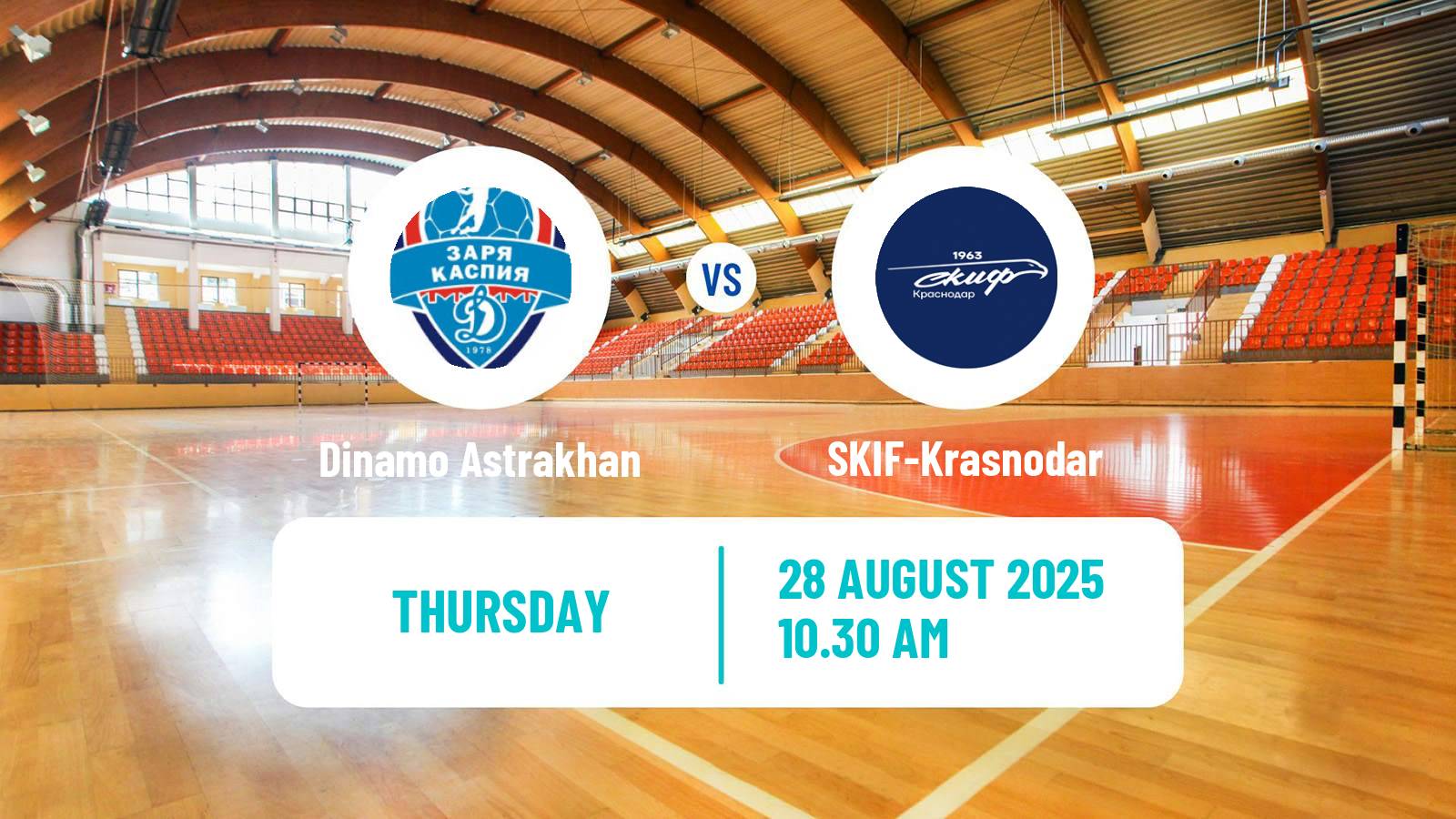 Handball Russian Superleague Handball Dinamo Astrakhan - SKIF-Krasnodar