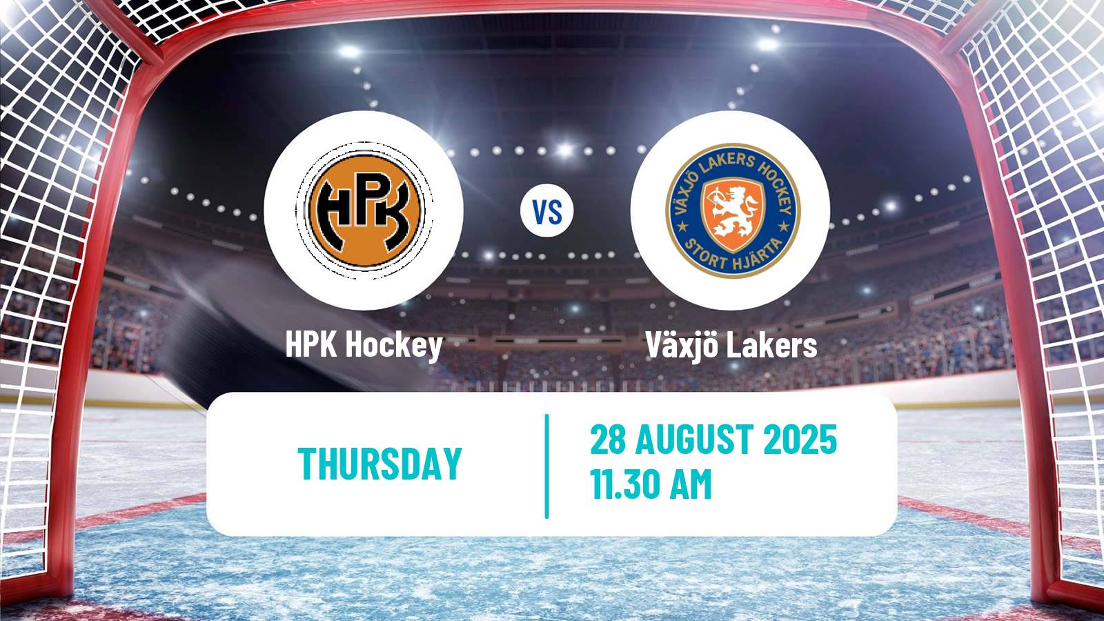 Hockey Club Friendly Ice Hockey HPK - Växjö Lakers