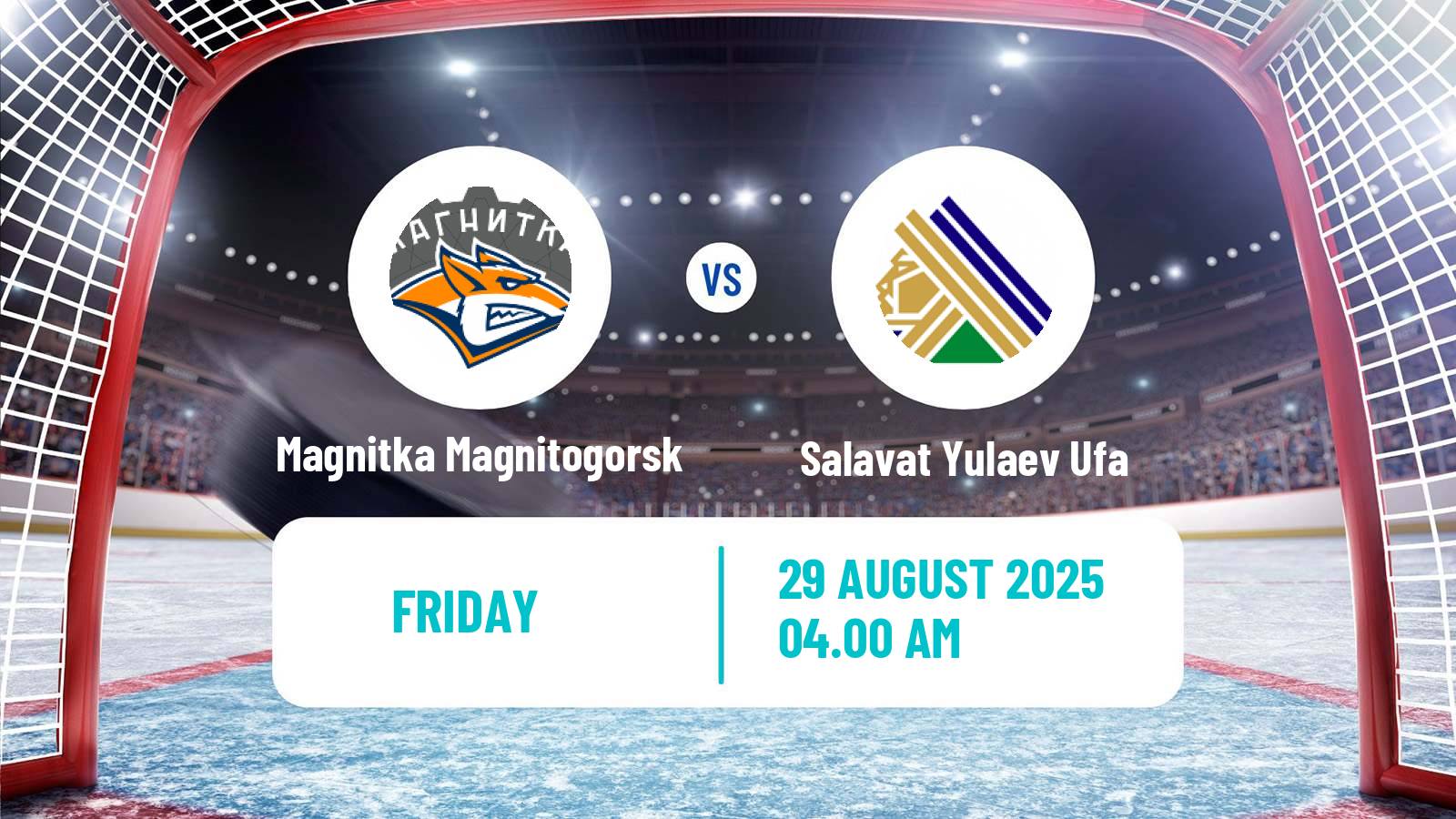 Hockey Club Friendly Ice Hockey Magnitka Magnitogorsk - Salavat Yulaev Ufa