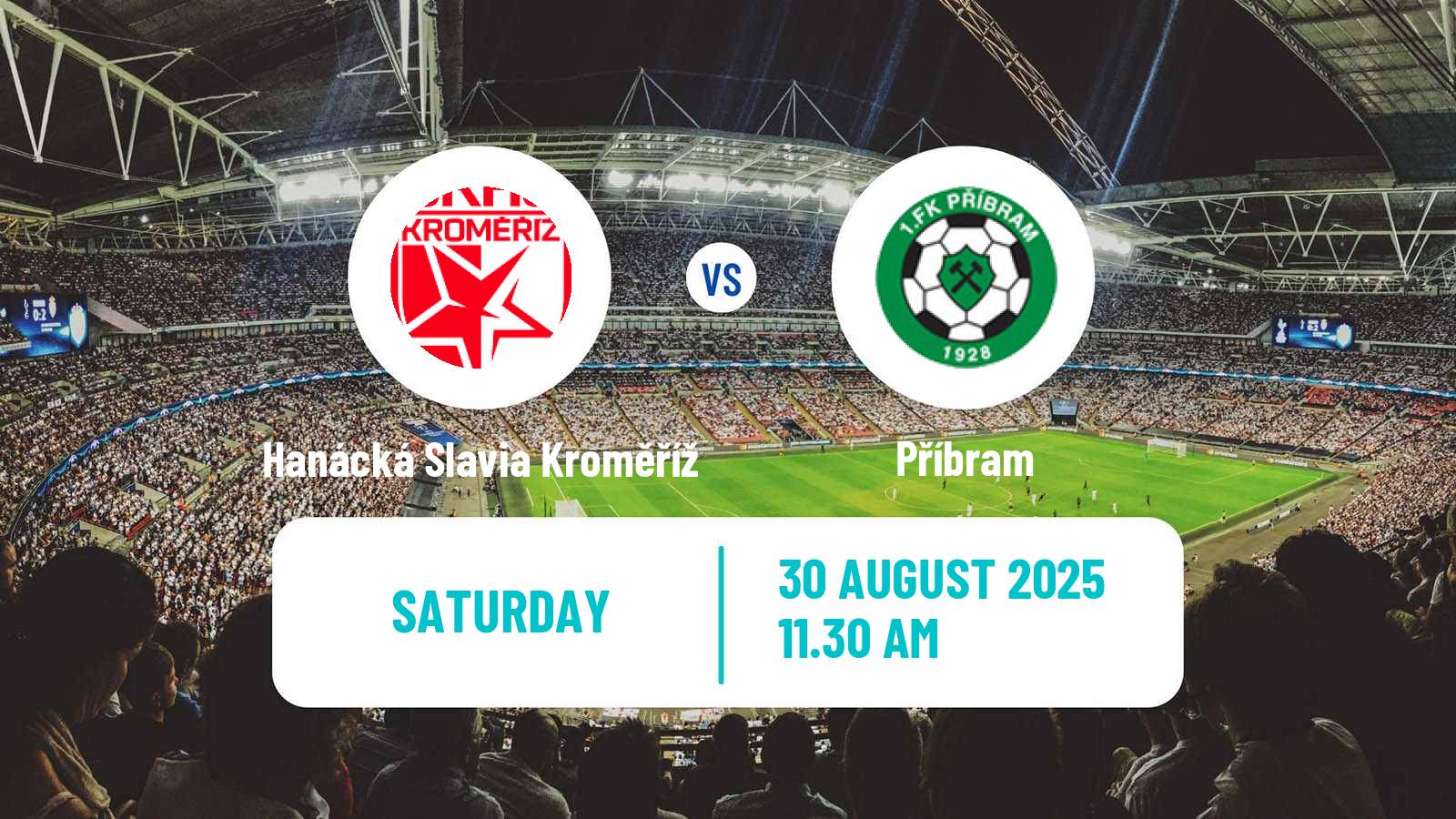 Football Czech Division 2 Hanácká Slavia Kroměříž - Příbram