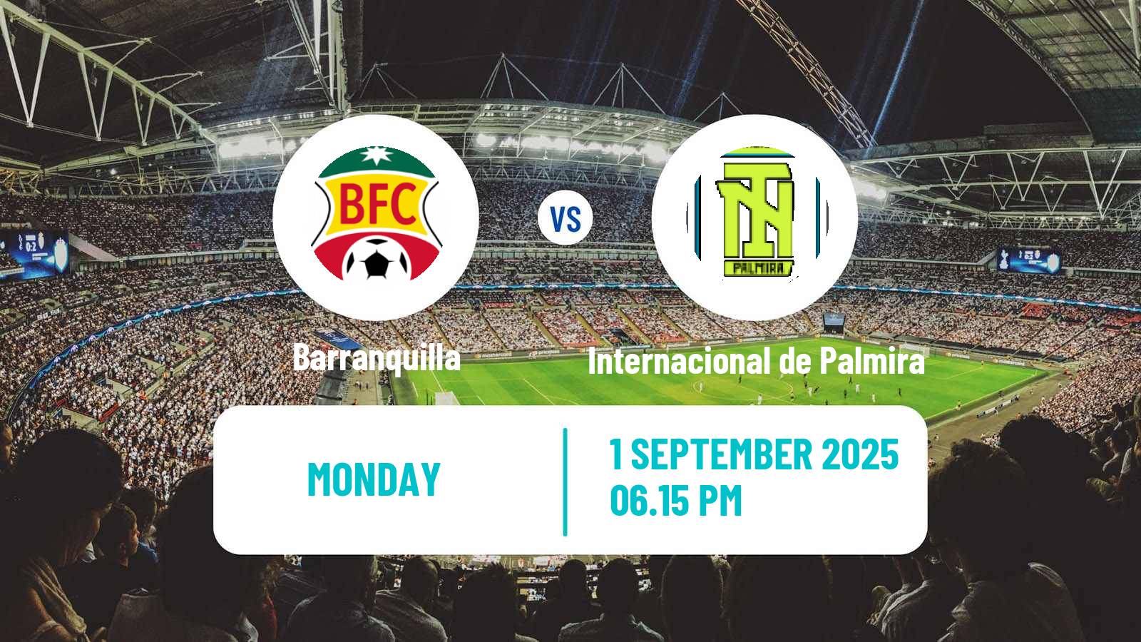 Football Colombian Primera B Barranquilla - Internacional de Palmira