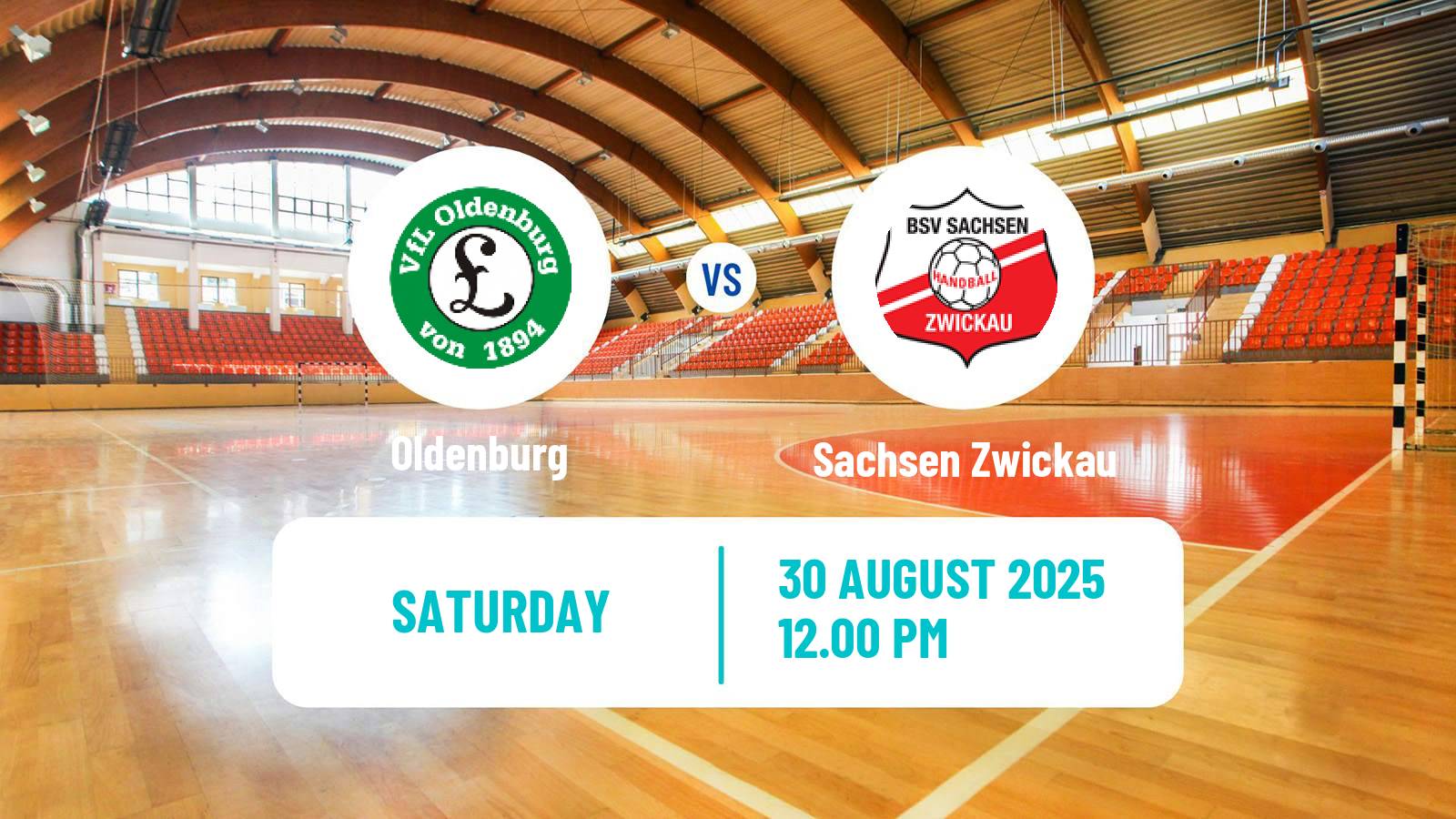 Handball German 1 Bundesliga Handball Women Oldenburg - Sachsen Zwickau